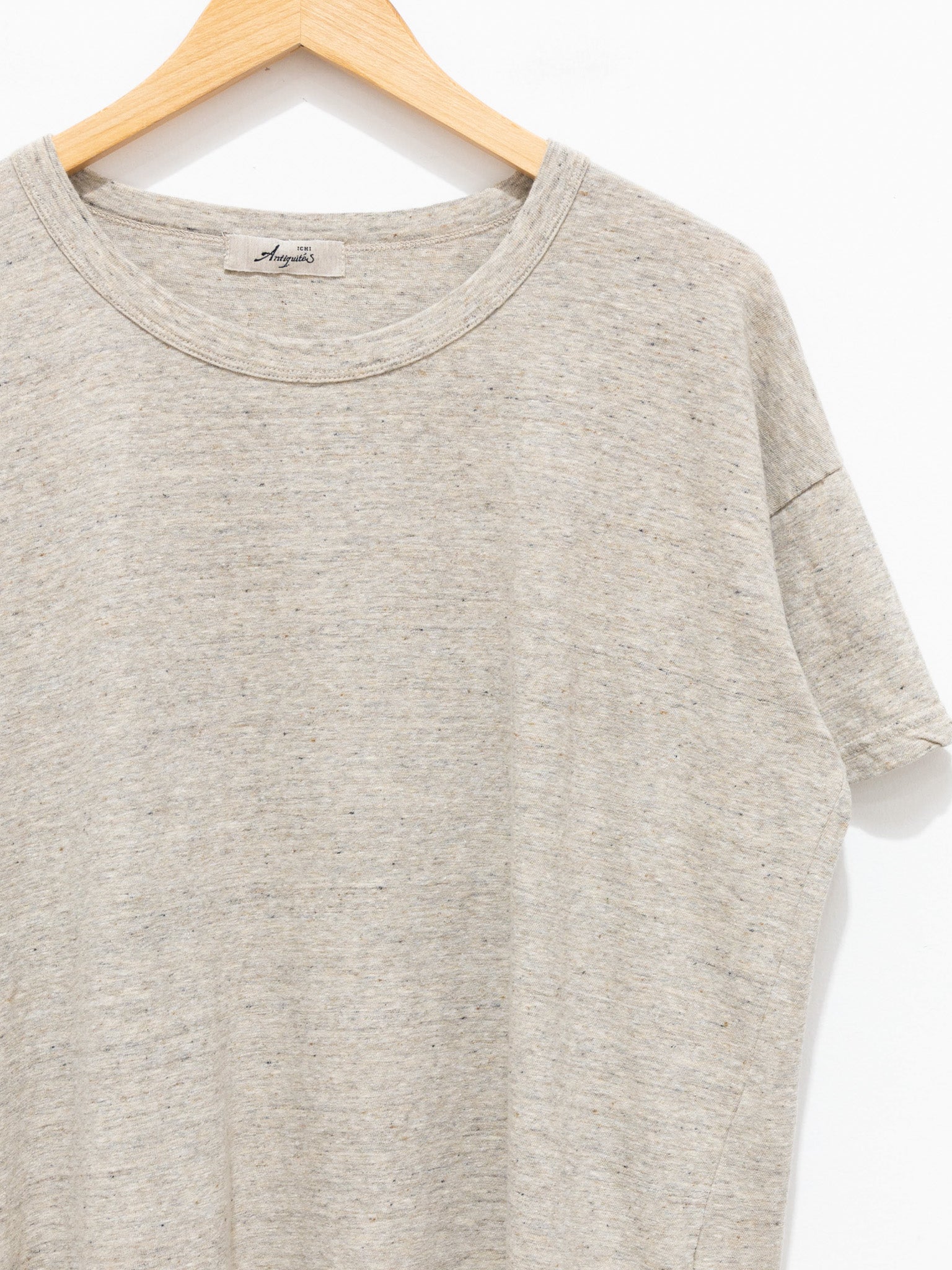 Namu Shop - Ichi Antiquites Cotton T-shirt - Beige