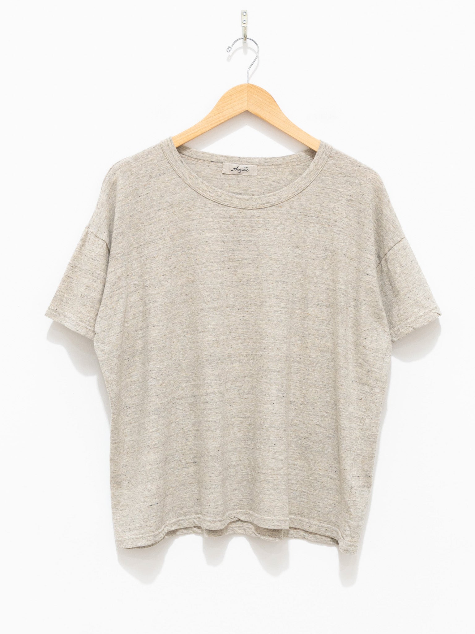 Namu Shop - Ichi Antiquites Cotton T-shirt - Beige