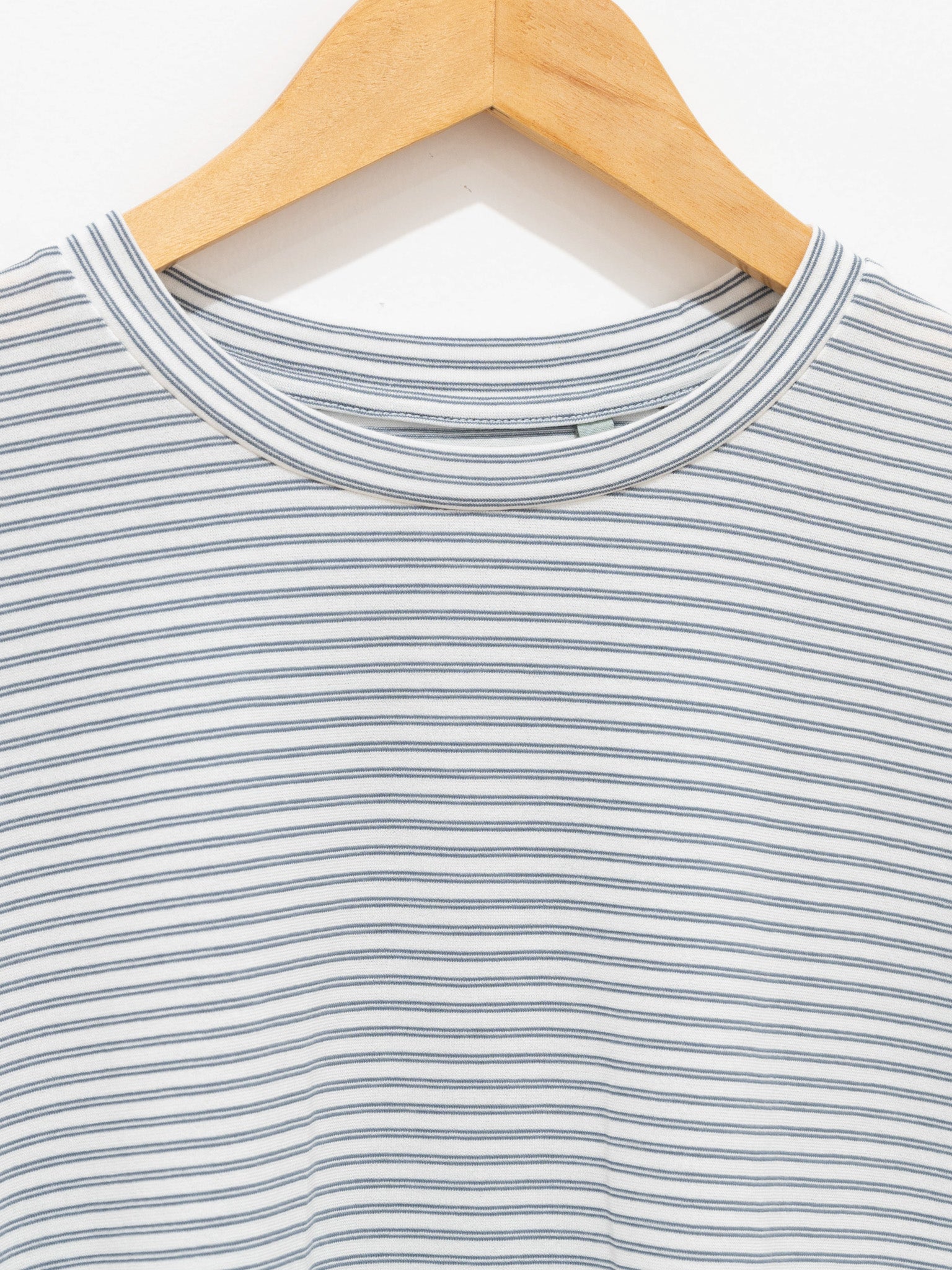 Namu Shop - Kaptain Sunshine Hard Twisted Border Jersey S/S Tee - White Border