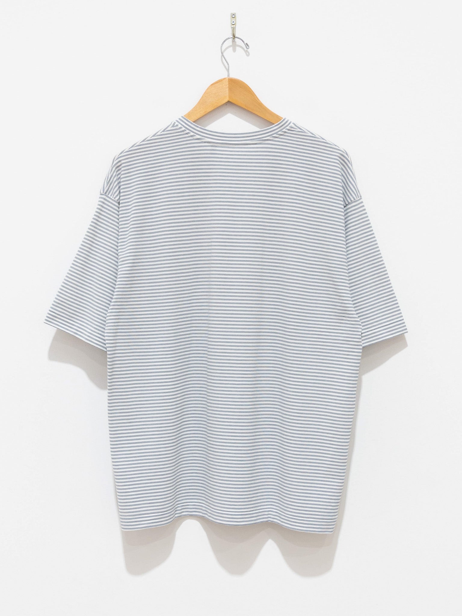 Namu Shop - Kaptain Sunshine Hard Twisted Border Jersey S/S Tee - White Border