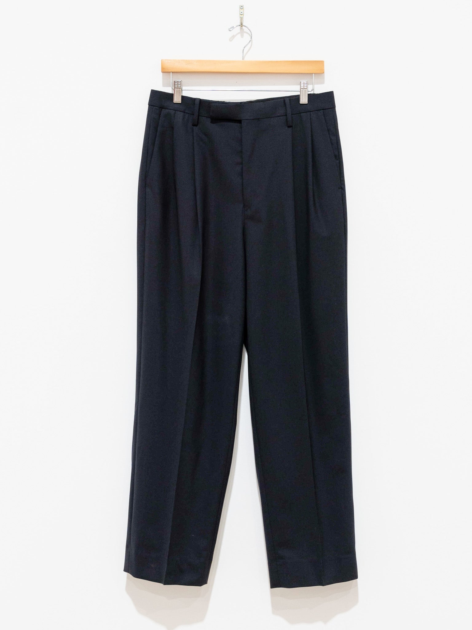 Namu Shop - Kaptain Sunshine Shoecut Slacks - Navy