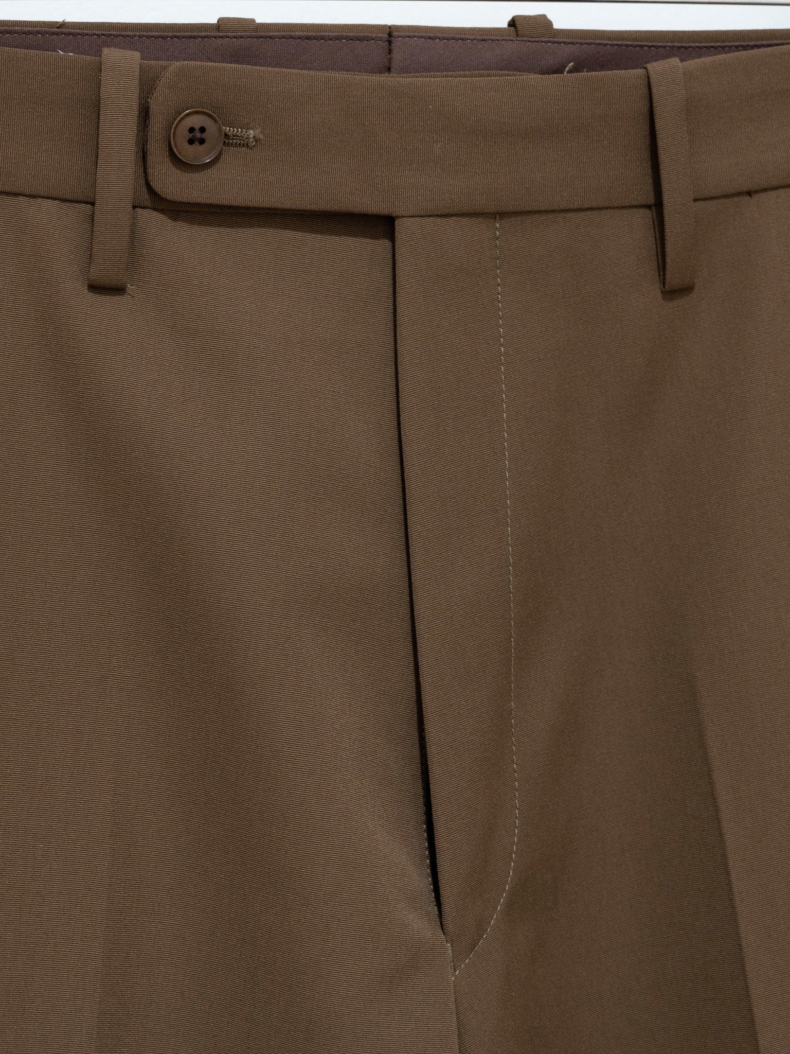 Namu Shop - Kaptain Sunshine Semi Bootcut Slacks - Cocoa