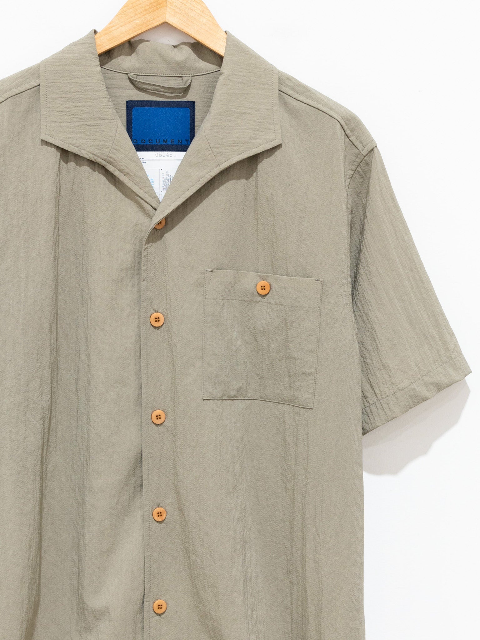 Namu Shop - Document Lightweight Summer Shirt - Beige