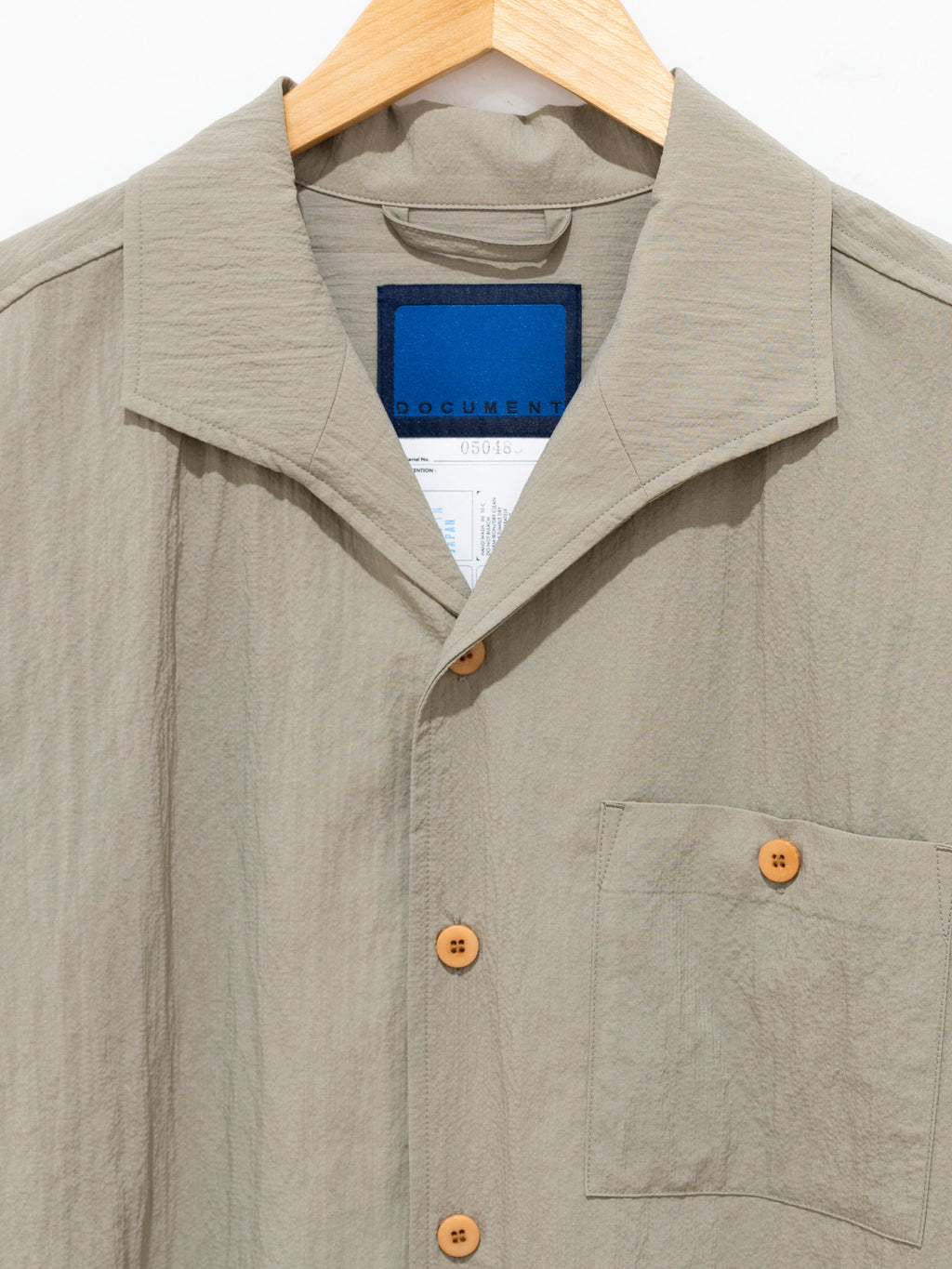 Namu Shop - Document Lightweight Summer Shirt - Beige