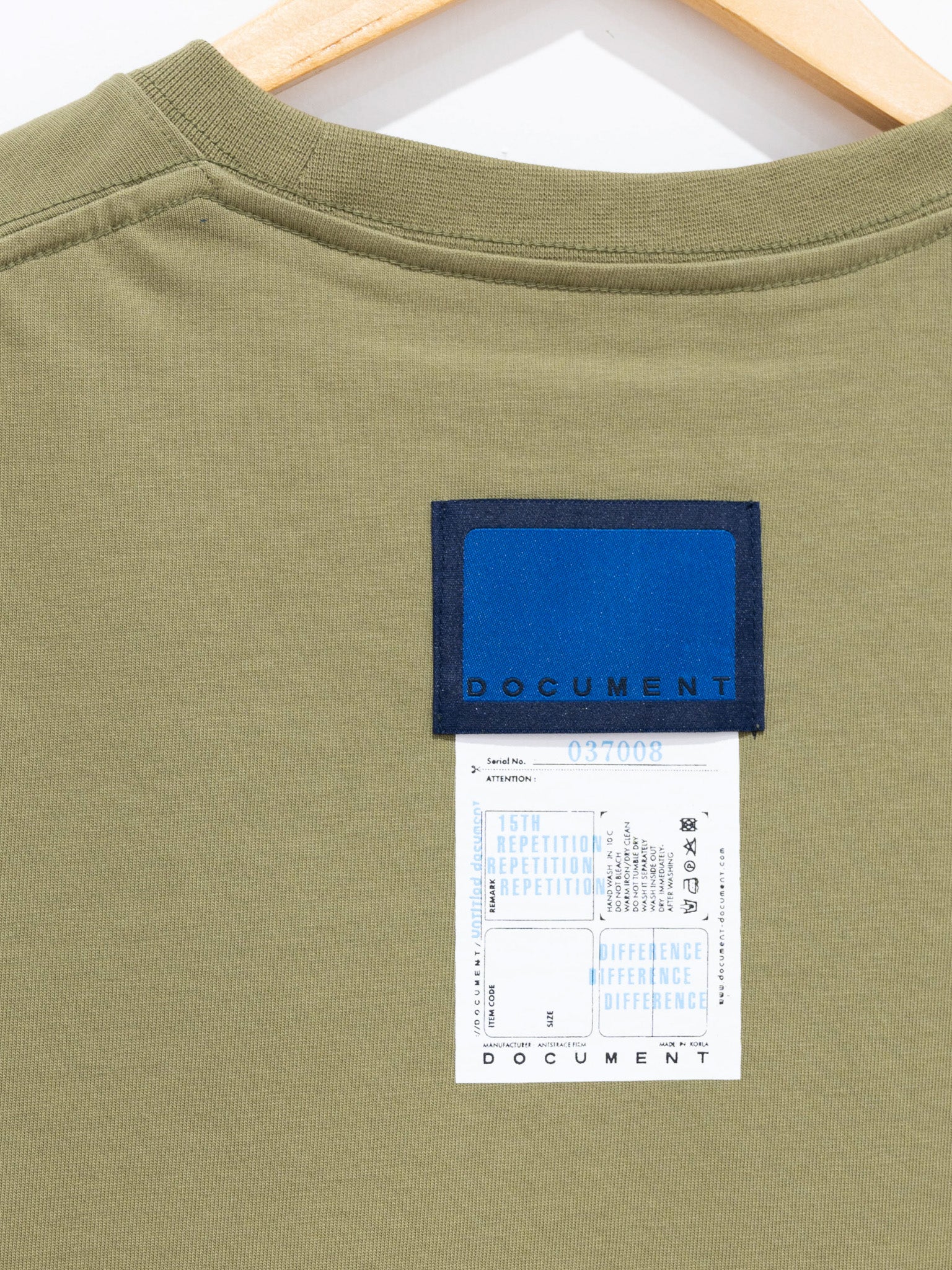 Namu Shop - Document The Documentee - Venus Olive