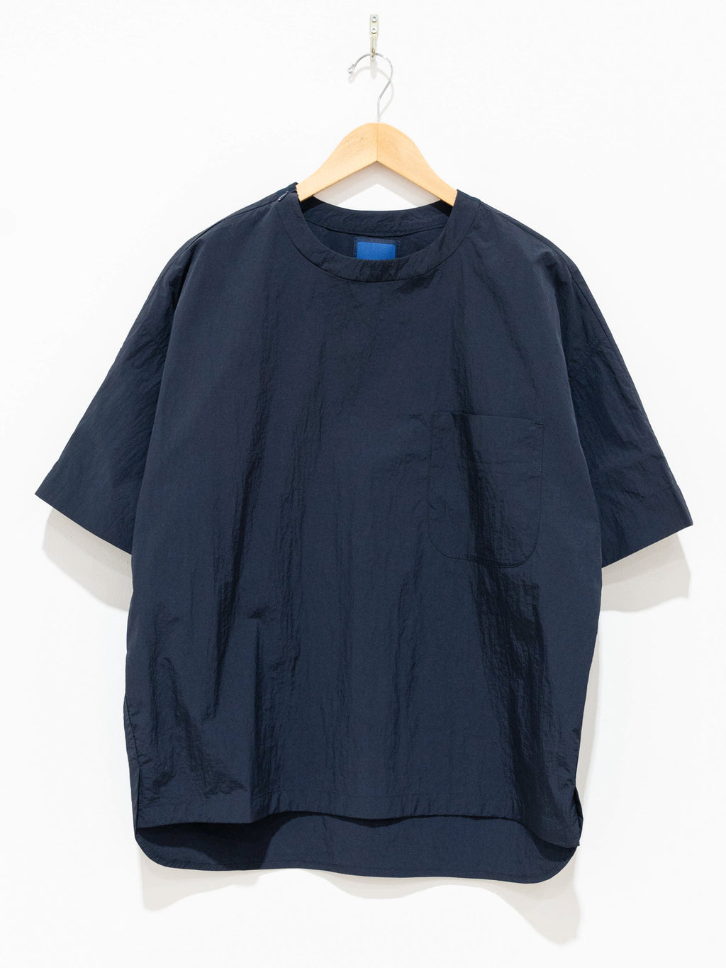 Namu Shop - Document Nylon Over Shirt - Navy