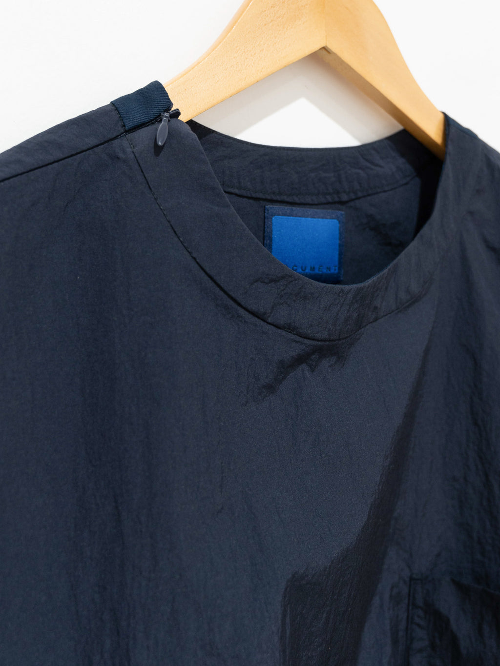 Namu Shop - Document Nylon Over Shirt - Navy