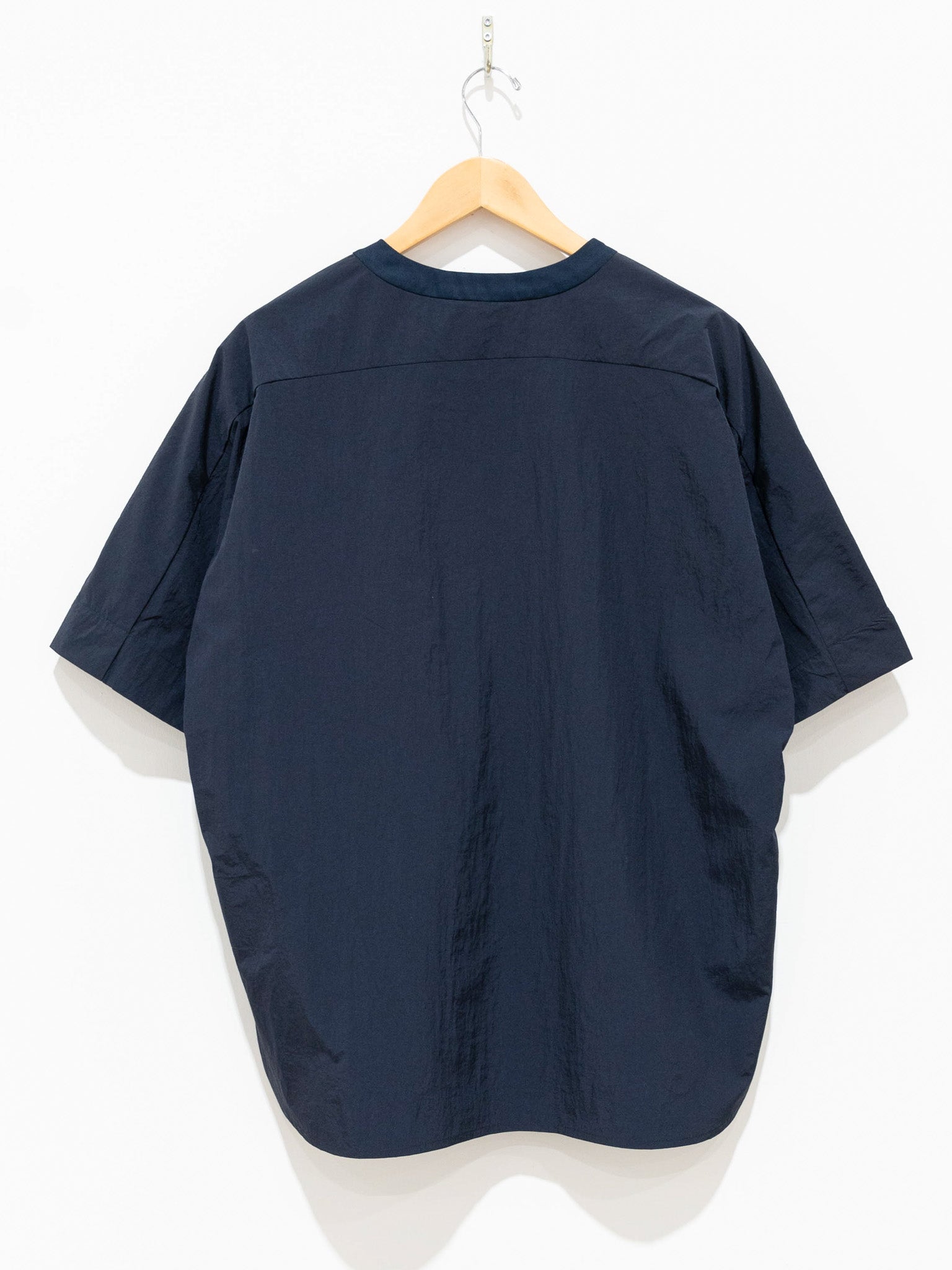 Namu Shop - Document Nylon Over Shirt - Navy