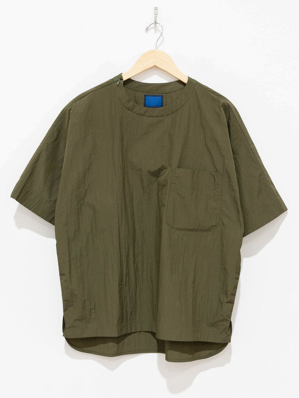 Namu Shop - Document Nylon Over Shirt - Khaki