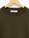 Namu Shop - Fujito Side Rib Sweater - Khaki