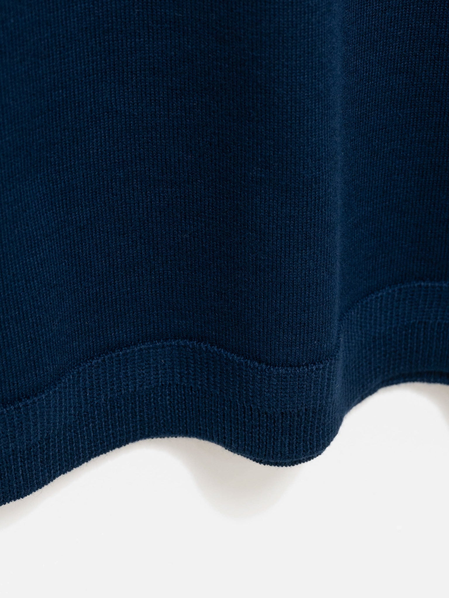 Namu Shop - Fujito Knit T-Shirt - Navy