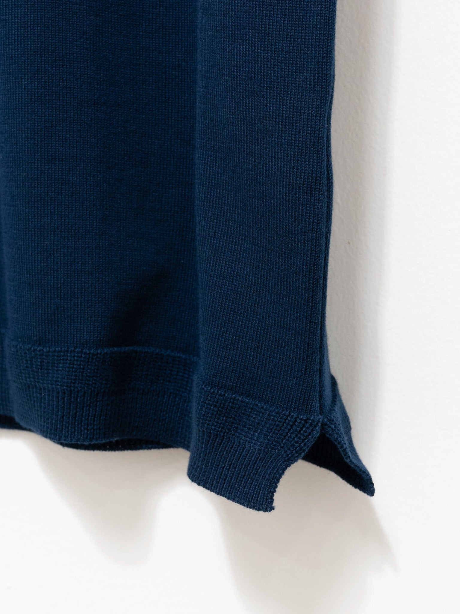 Namu Shop - Fujito Knit T-Shirt - Navy