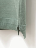 Namu Shop - Fujito Knit T-Shirt - Matcha Green