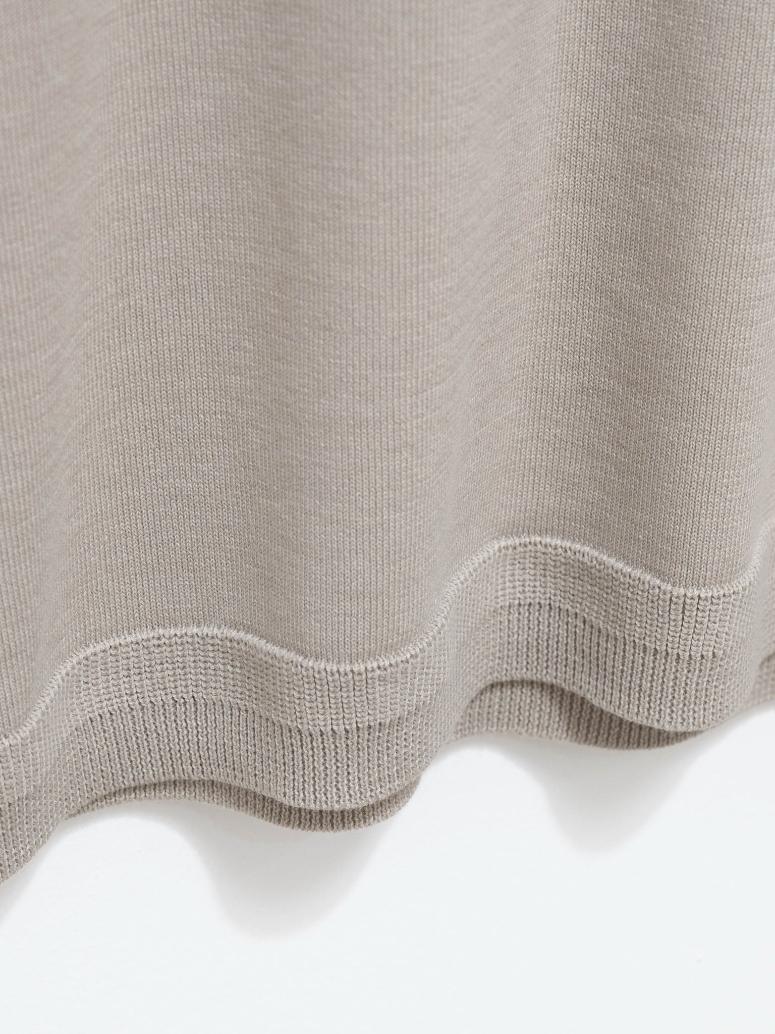 Namu Shop - Fujito Knit T-Shirt - Greige