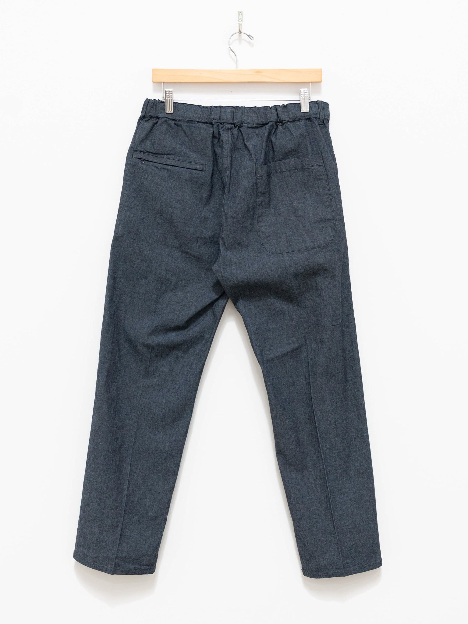 Namu Shop - Fujito N.O.UN Denim Trousers - Indigo Blue