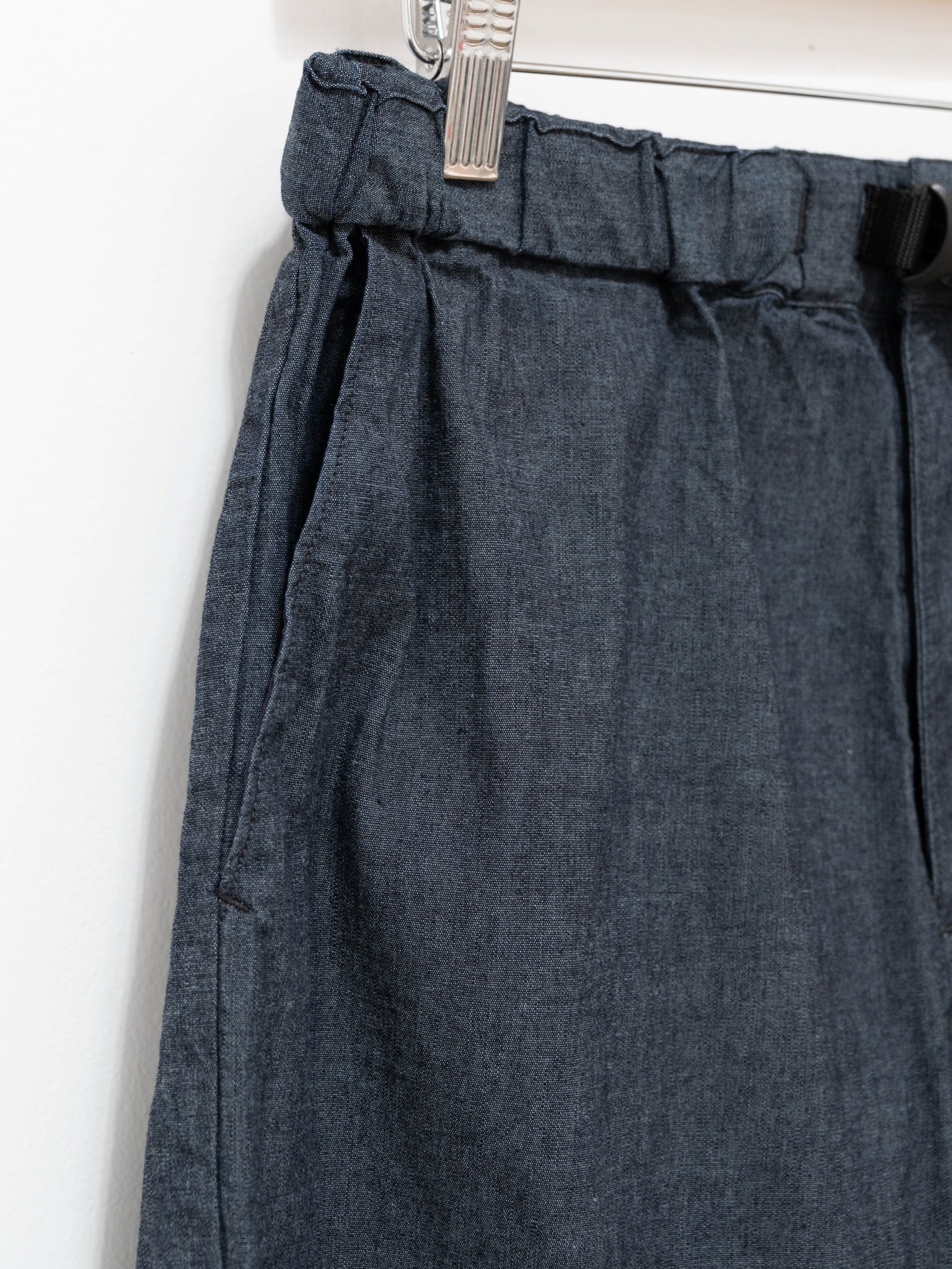 Namu Shop - Fujito N.O.UN Denim Trousers - Indigo Blue