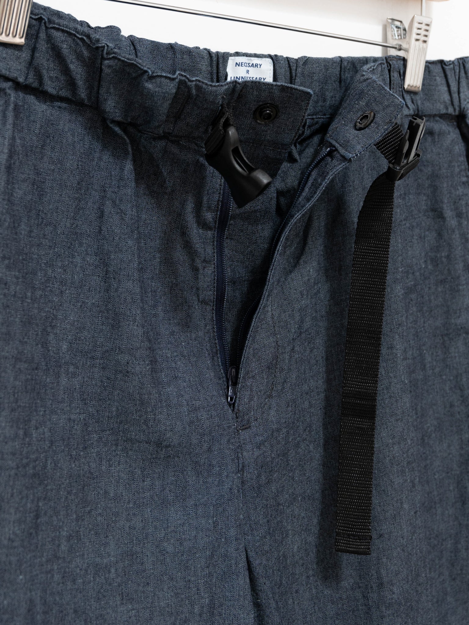 Namu Shop - Fujito N.O.UN Denim Trousers - Indigo Blue
