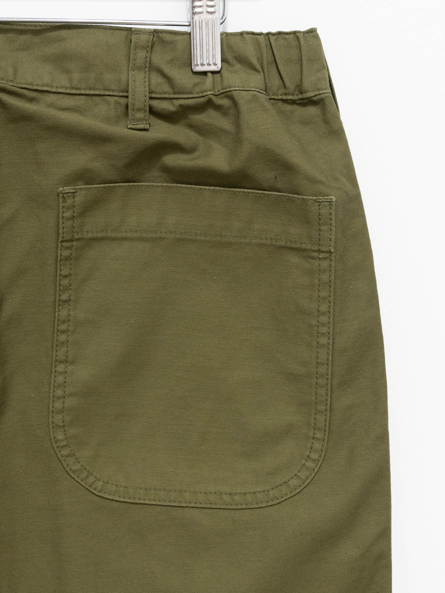 Namu Shop - Fujito Fatigue Easy Pants - Olive Green