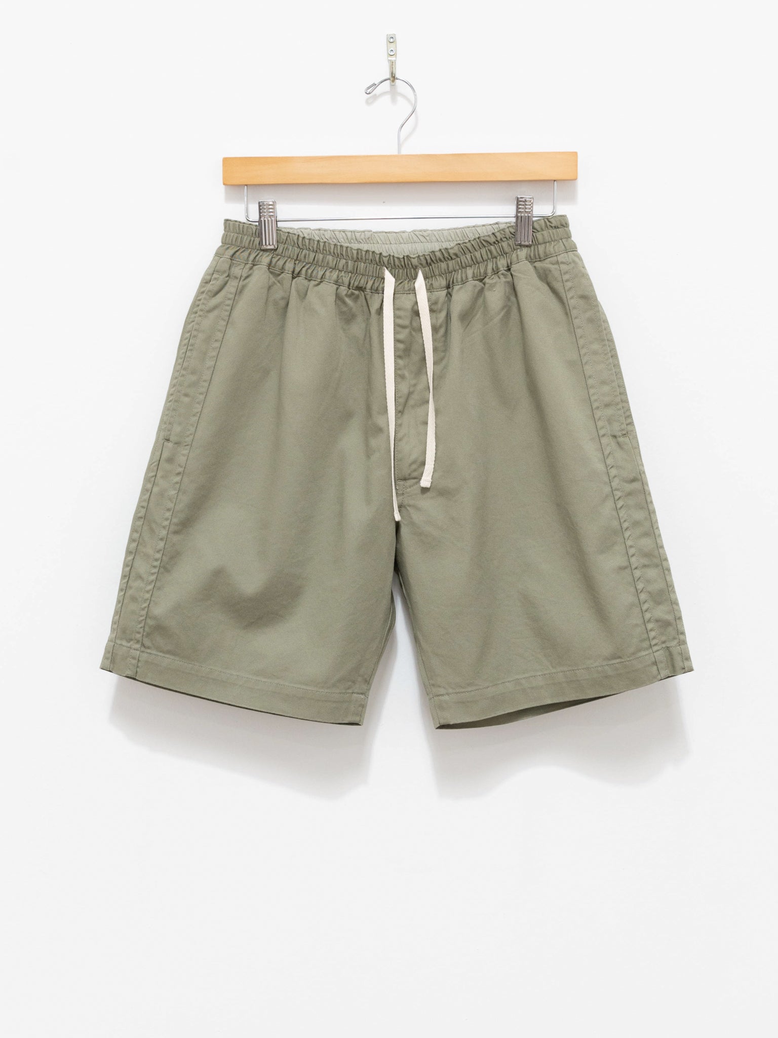 Namu Shop - Fujito Line Easy Shorts - Light Olive