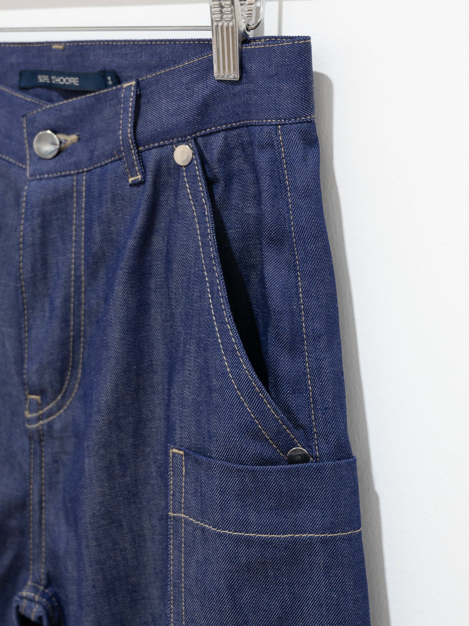 Namu Shop - Sofie D'Hoore Prague Denim Trousers - Indigo