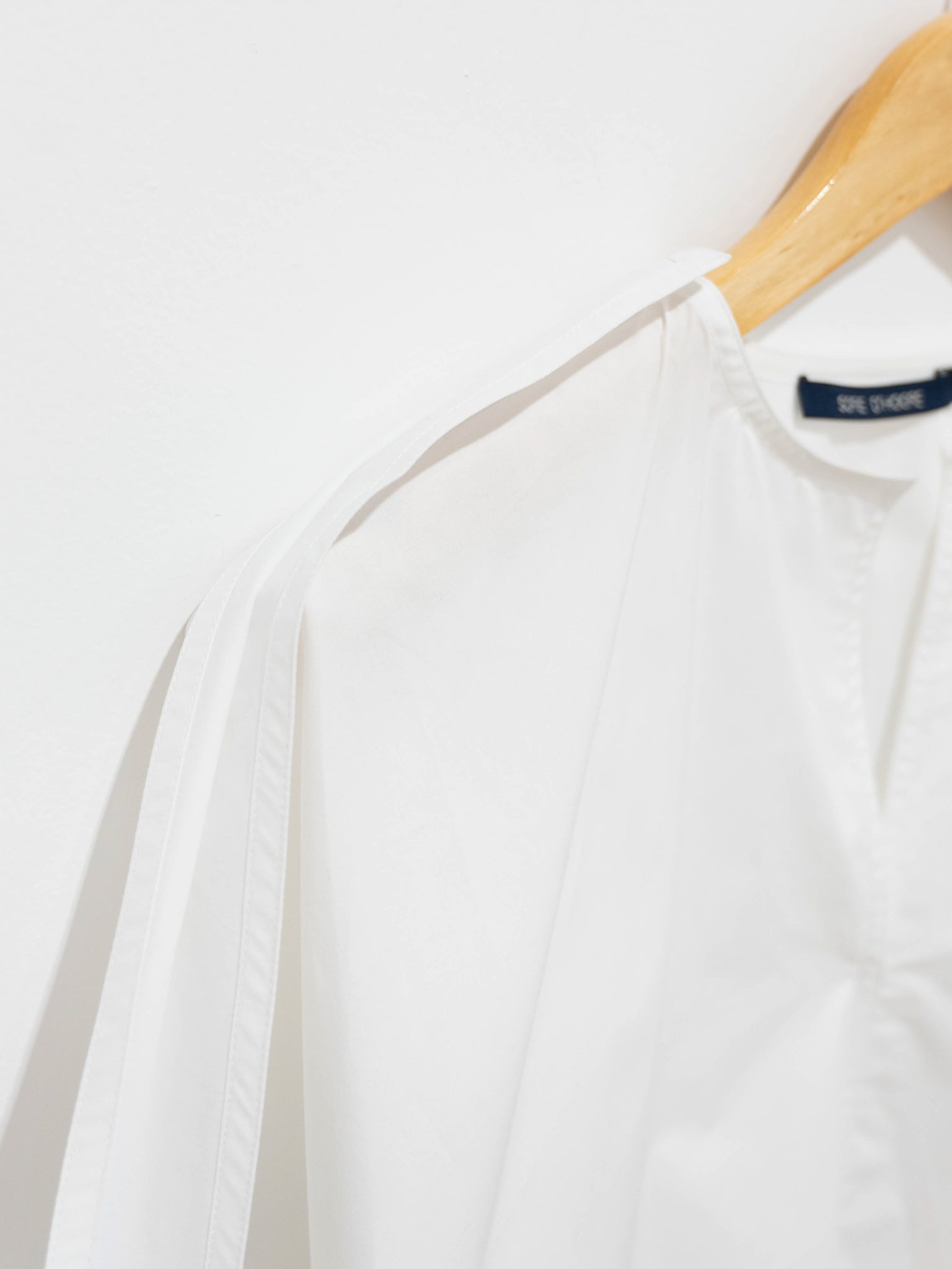 Namu Shop - Sofie D'Hoore Basta Woven Top - White