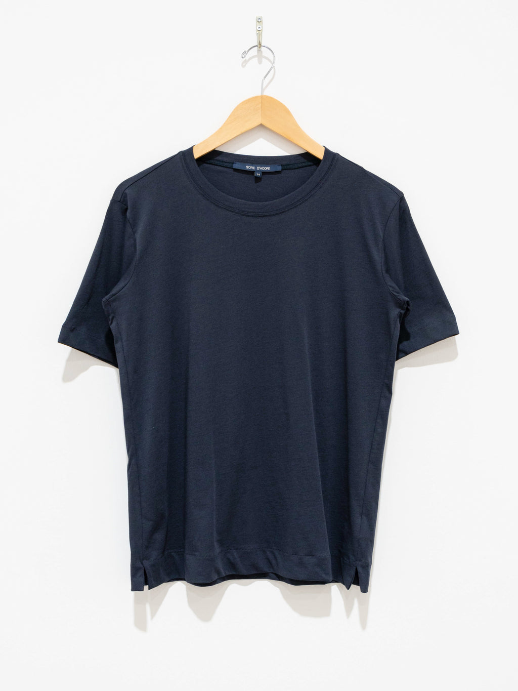 Namu Shop - Sofie D'Hoore Tia Fine Knit Jersey Top - Midnight