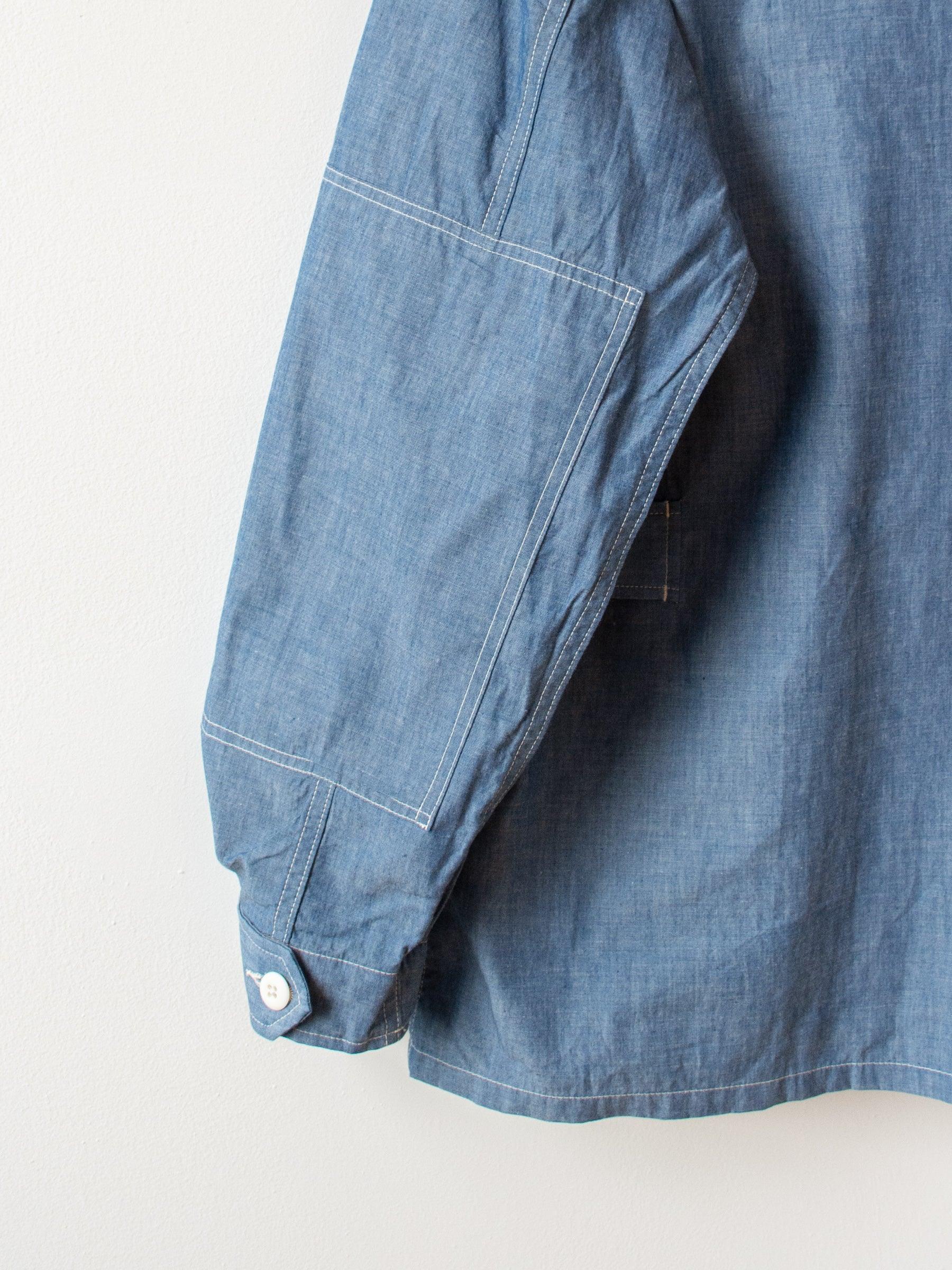 Namu Shop - A Vontade BDU Tropical Jacket - Light Chambray