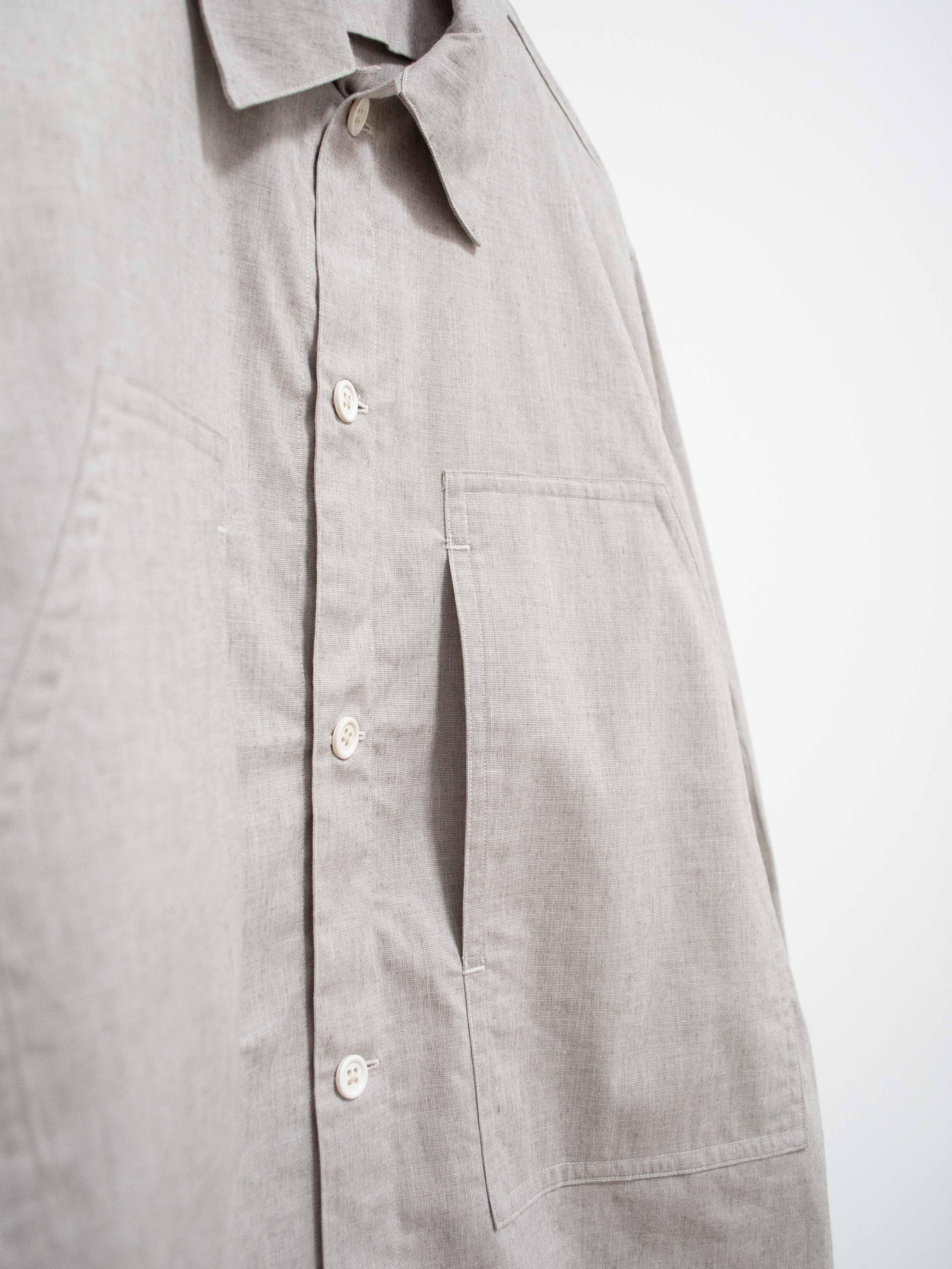 Namu Shop - A Vontade Peachskin Shirt Jacket - Light Gray