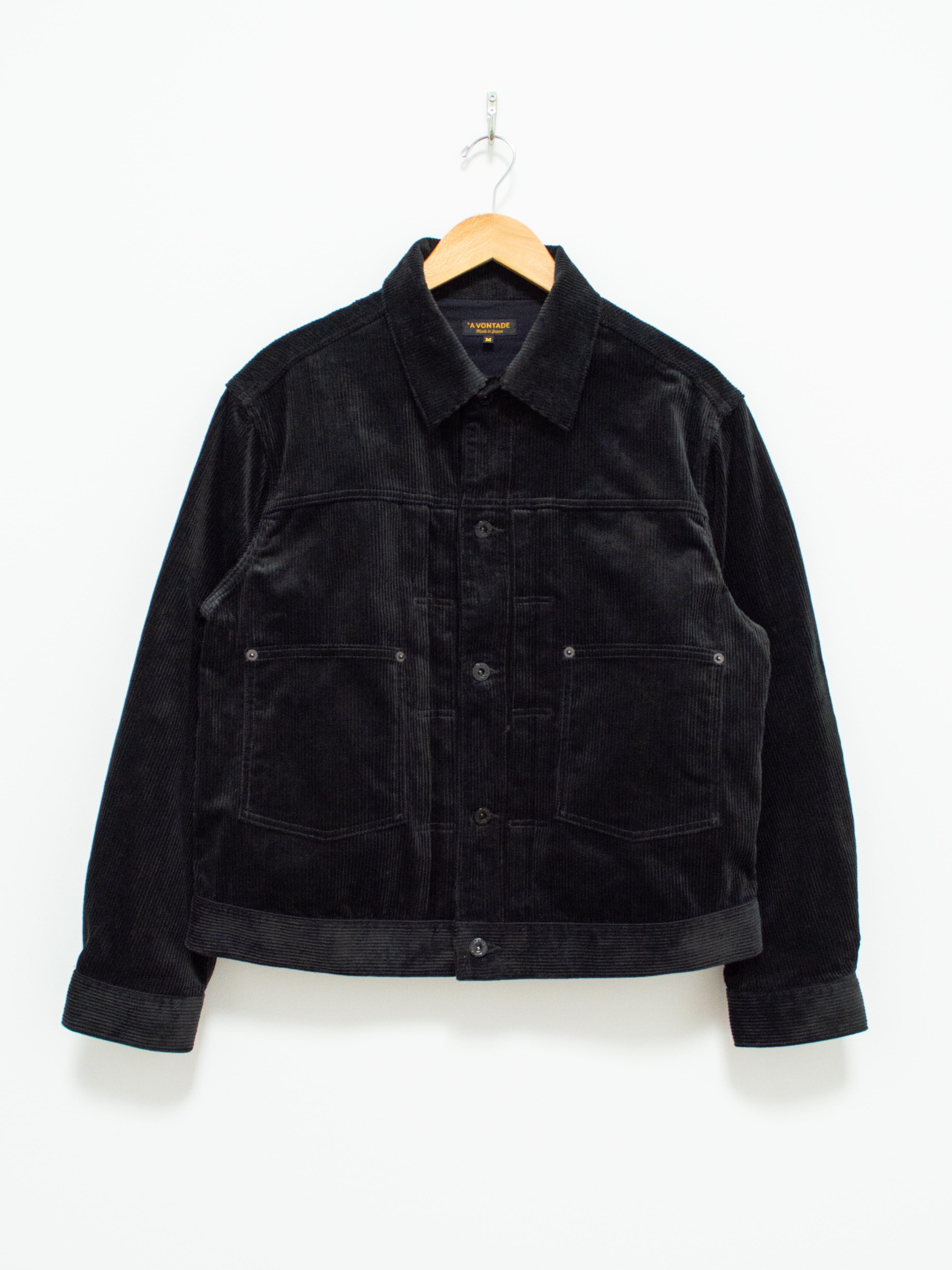 Namu Shop - A Vontade WW2 Corduroy Jacket - Black