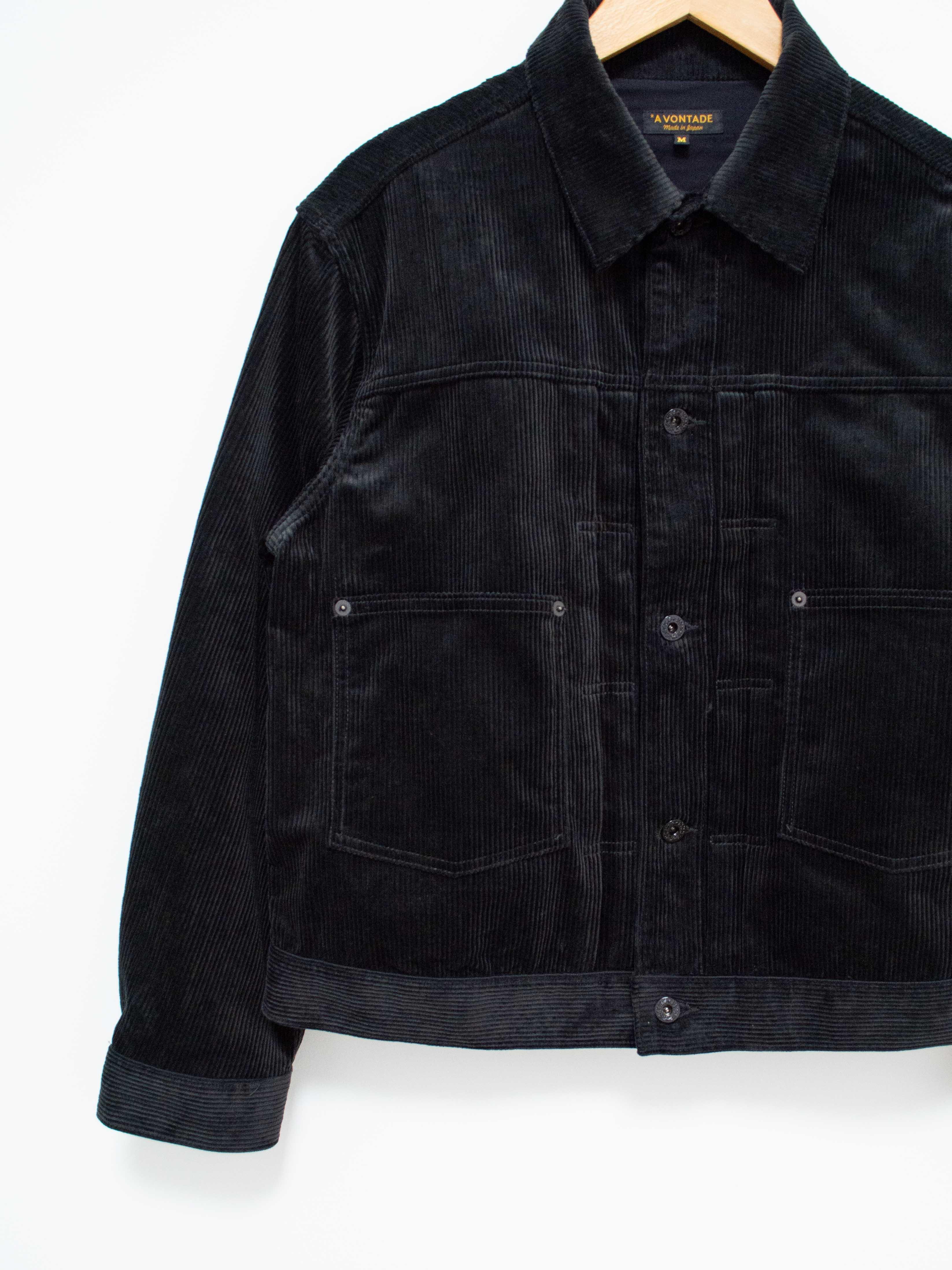 Namu Shop - A Vontade WW2 Corduroy Jacket - Black