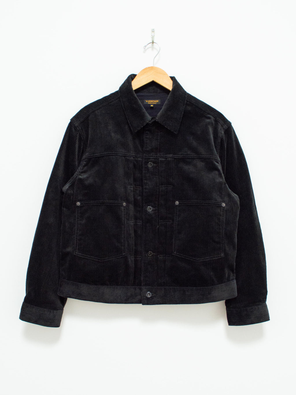 Namu Shop - A Vontade WW2 Corduroy Jacket - Black