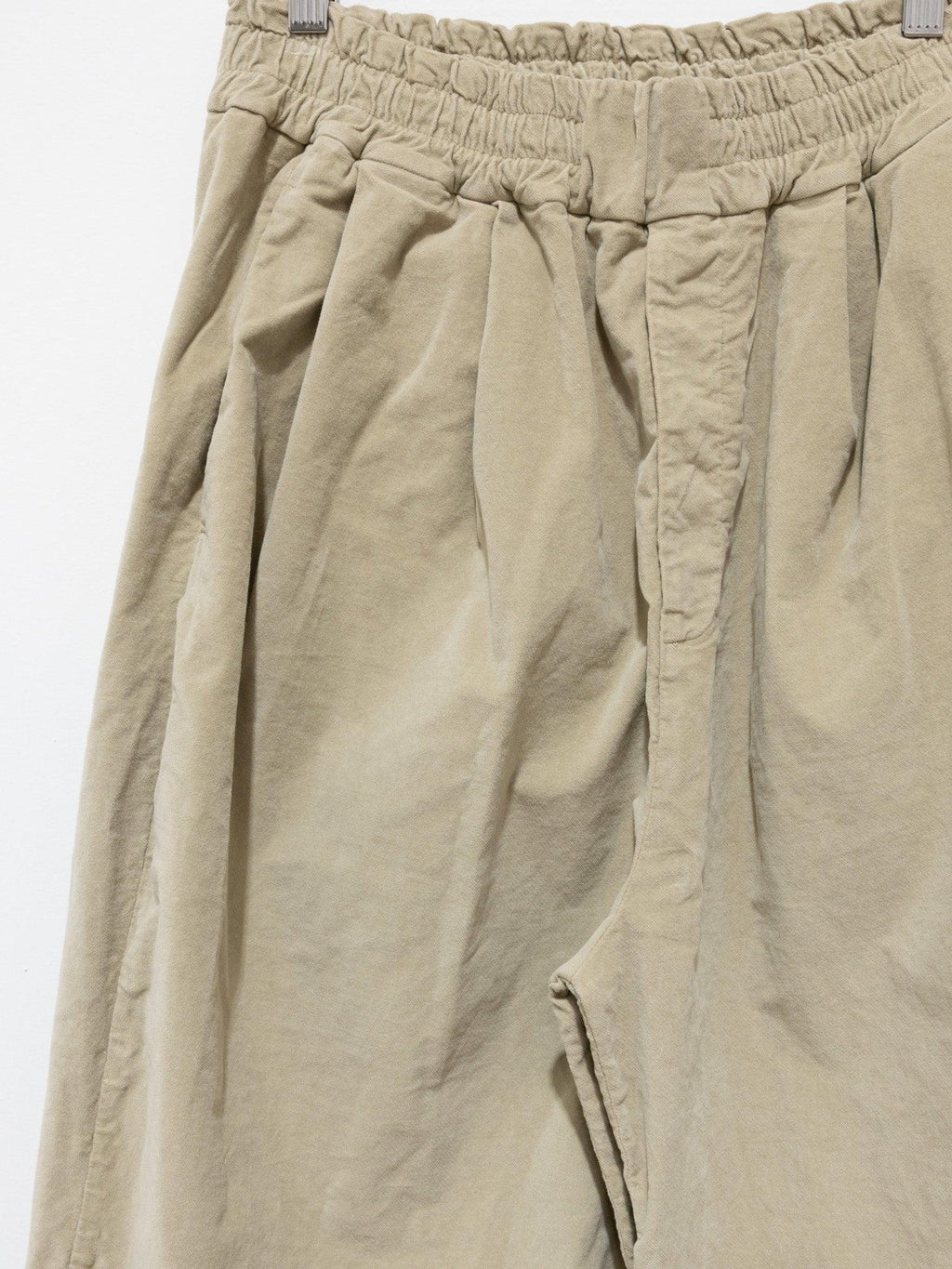 Namu Shop - Album Di Famiglia Bragoni Velvet Trousers - Beige