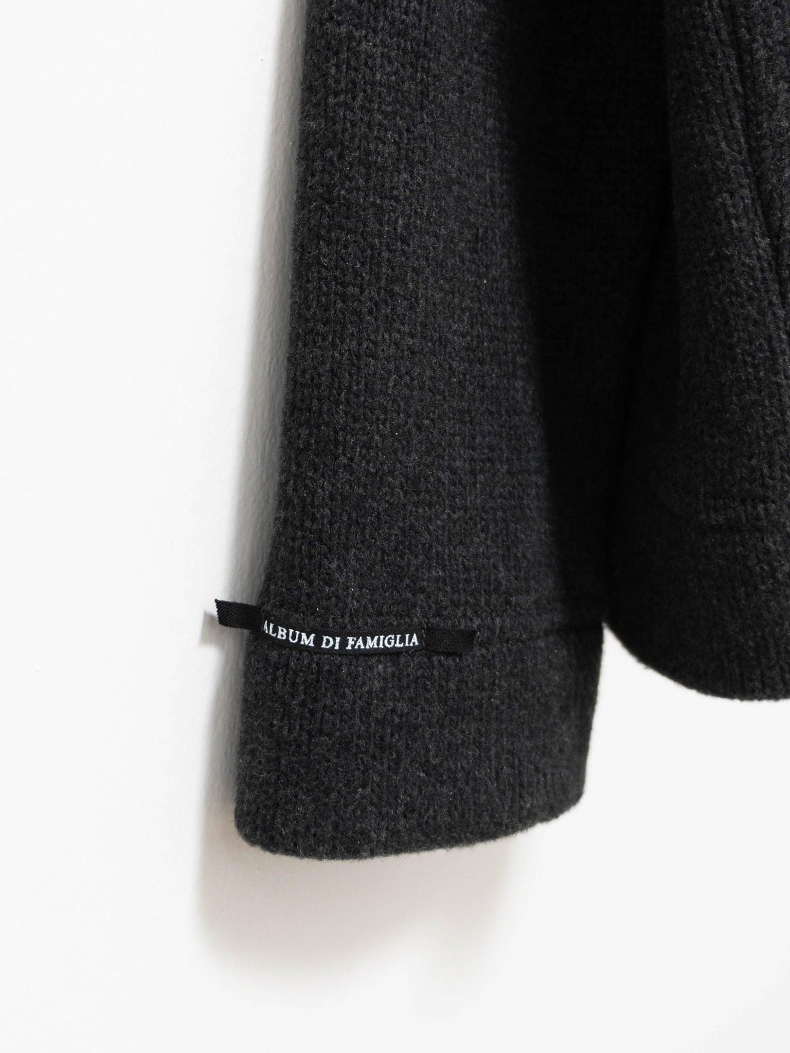 Namu Shop - Album Di Famiglia Cardigan ST - Almost Black