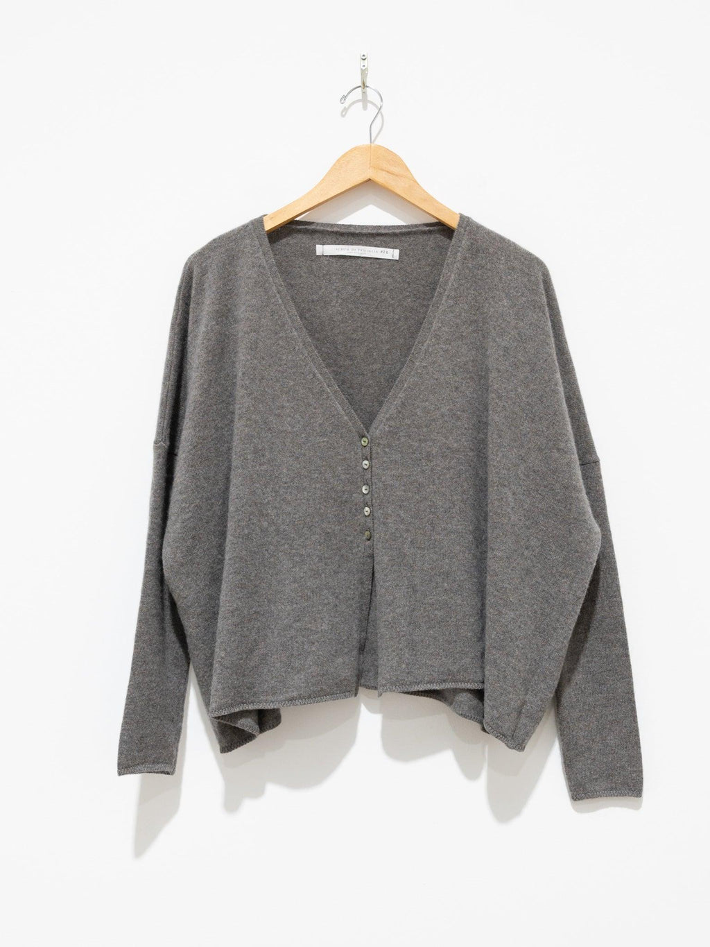 Namu Shop - Album Di Famiglia Cardigan WS - Gray