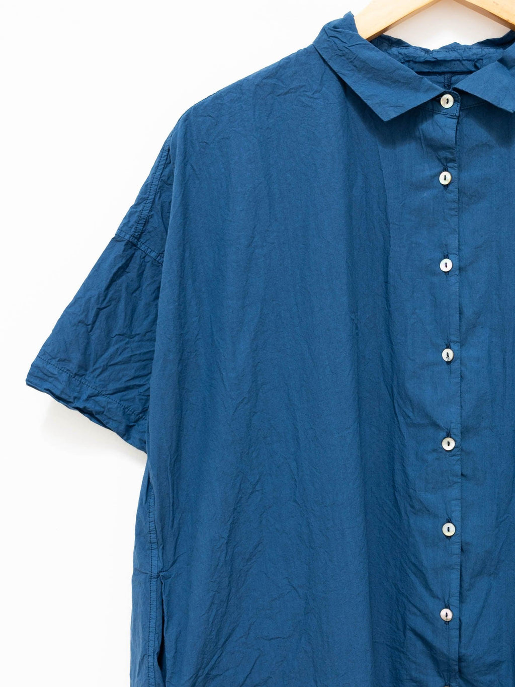Namu Shop - Album di Famiglia Collar Dress TC - Bluette