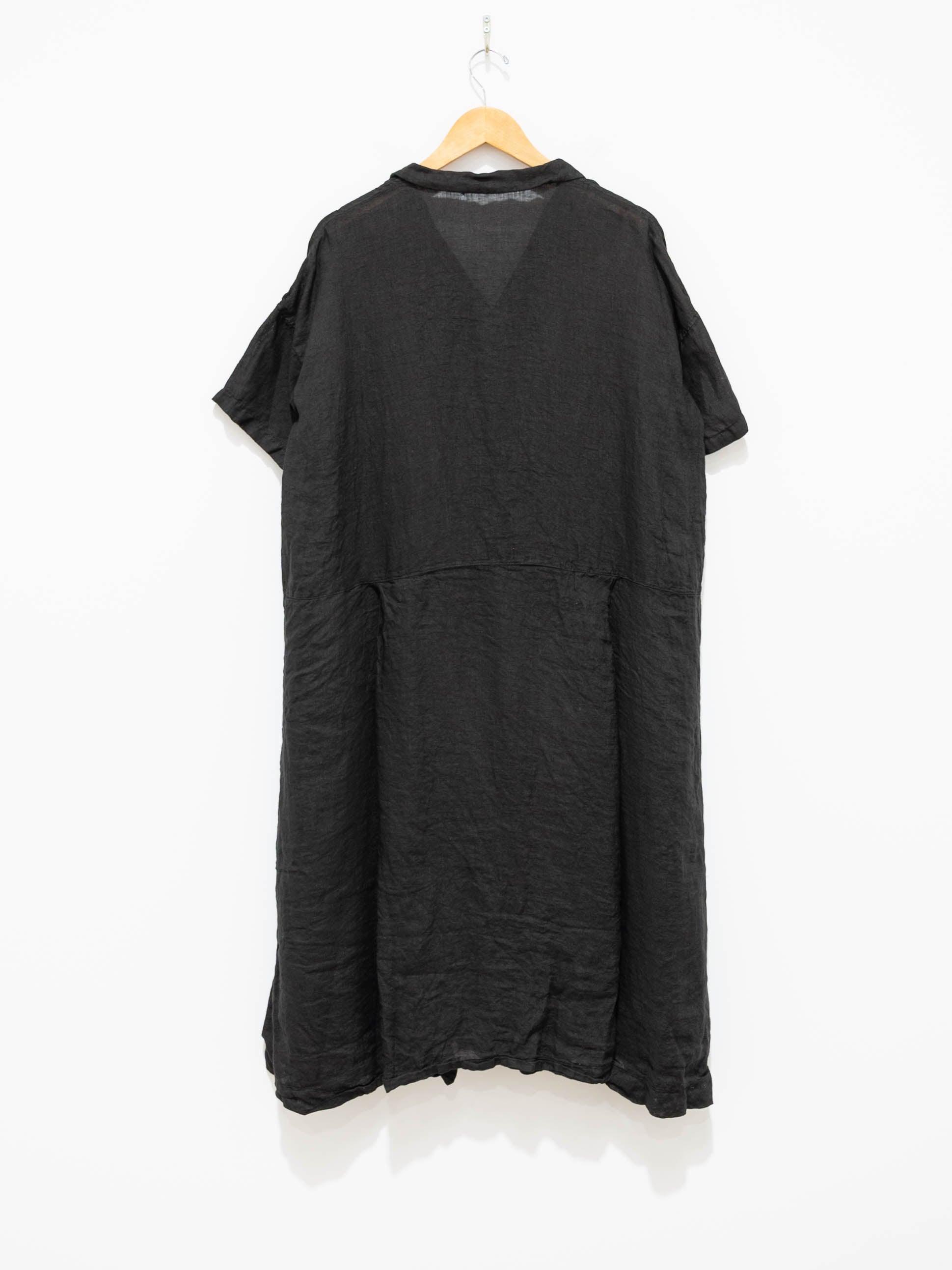 Namu Shop - Album di Famiglia Light Linen Dress - Black