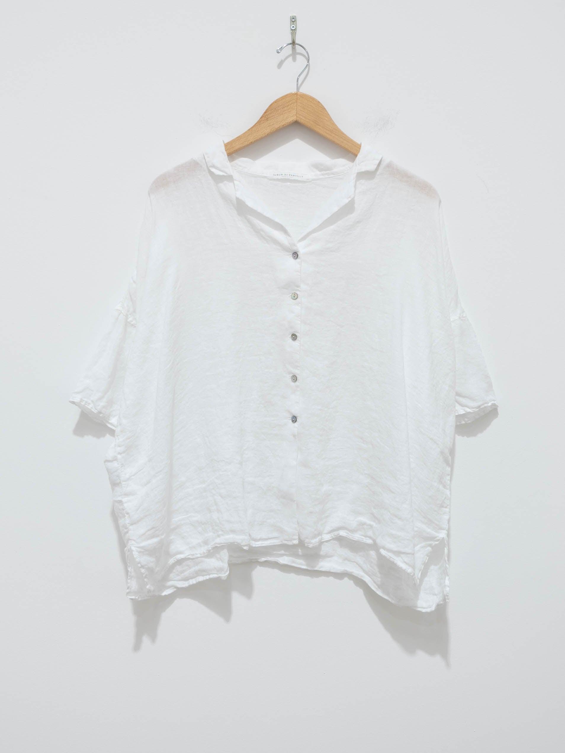 Namu Shop - Album di Famiglia Light Linen Shirt - White