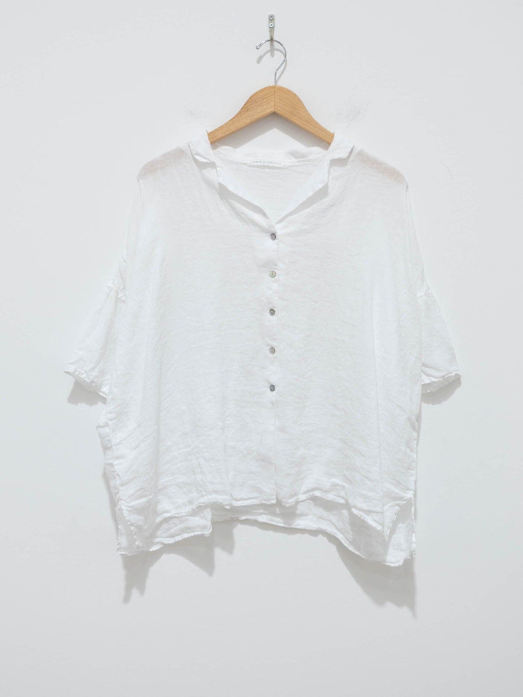 Namu Shop - Album di Famiglia Light Linen Shirt - White