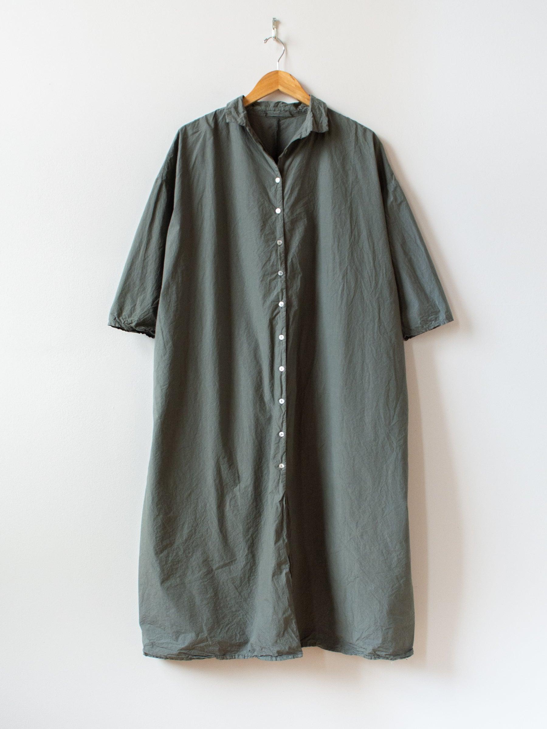 Namu Shop - Album di Famiglia Long Collar Dress TC - Olive