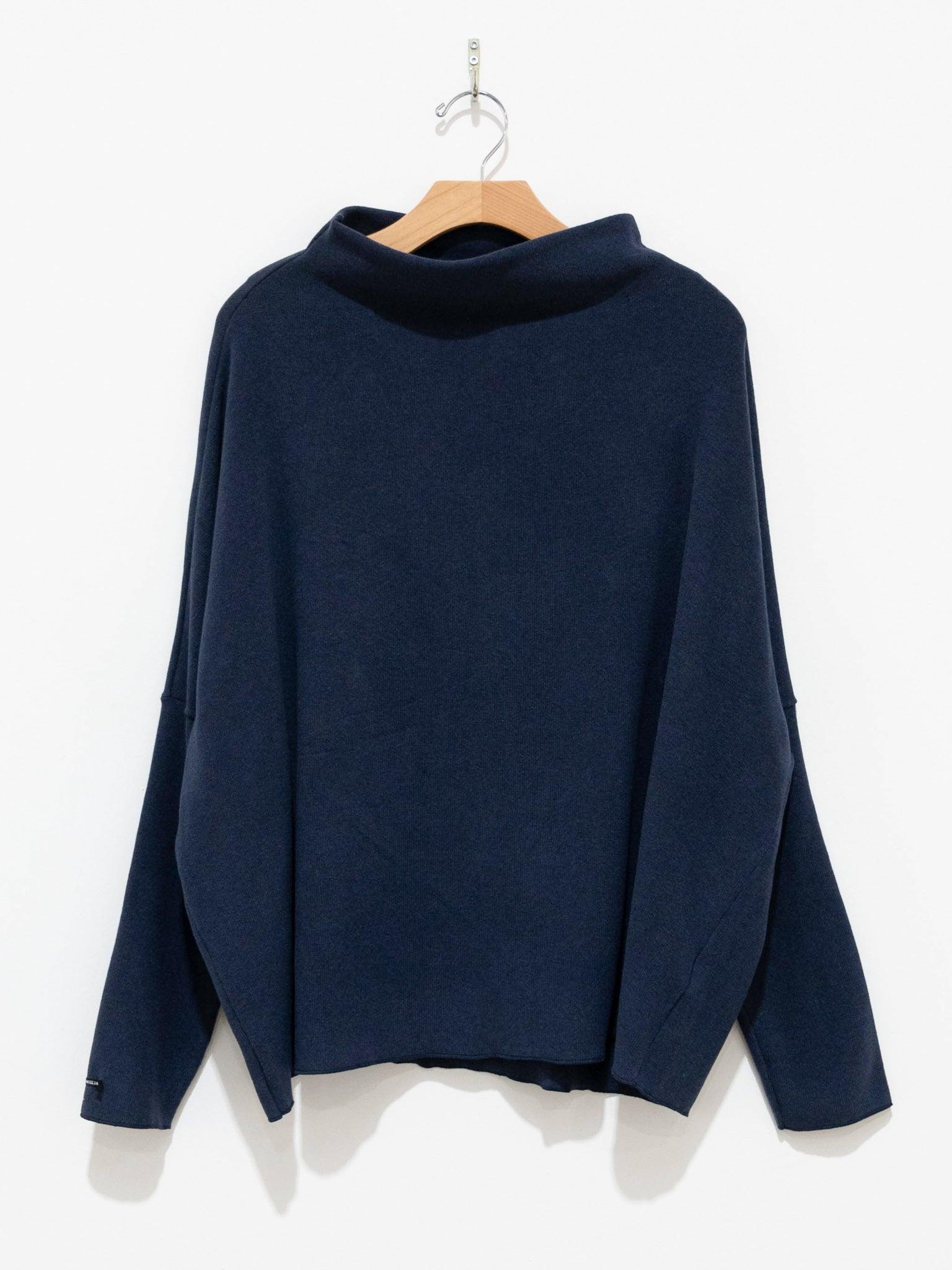 Namu Shop - Album Di Famiglia Maxi Pullover JP - Navy