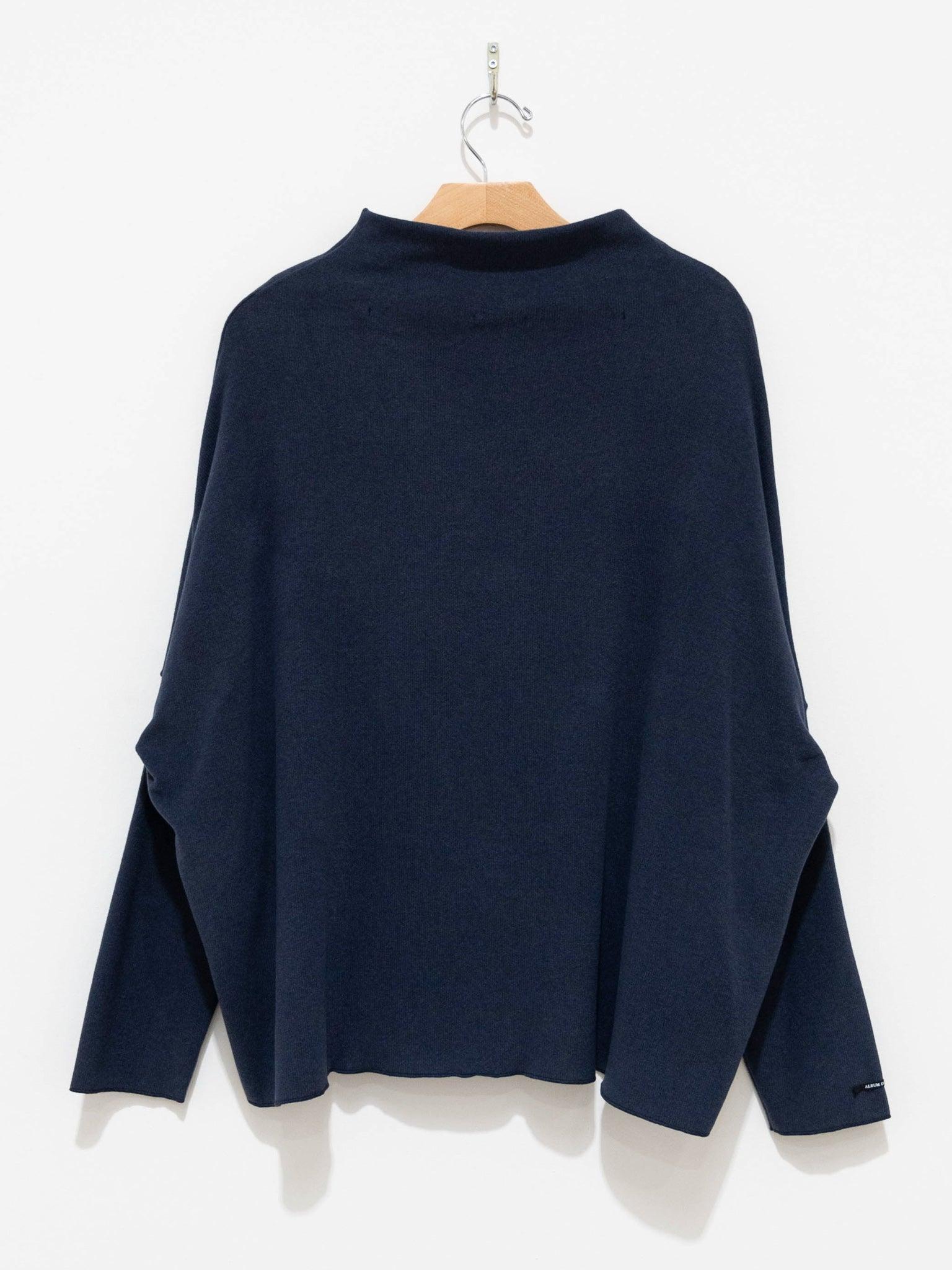 Namu Shop - Album Di Famiglia Maxi Pullover JP - Navy