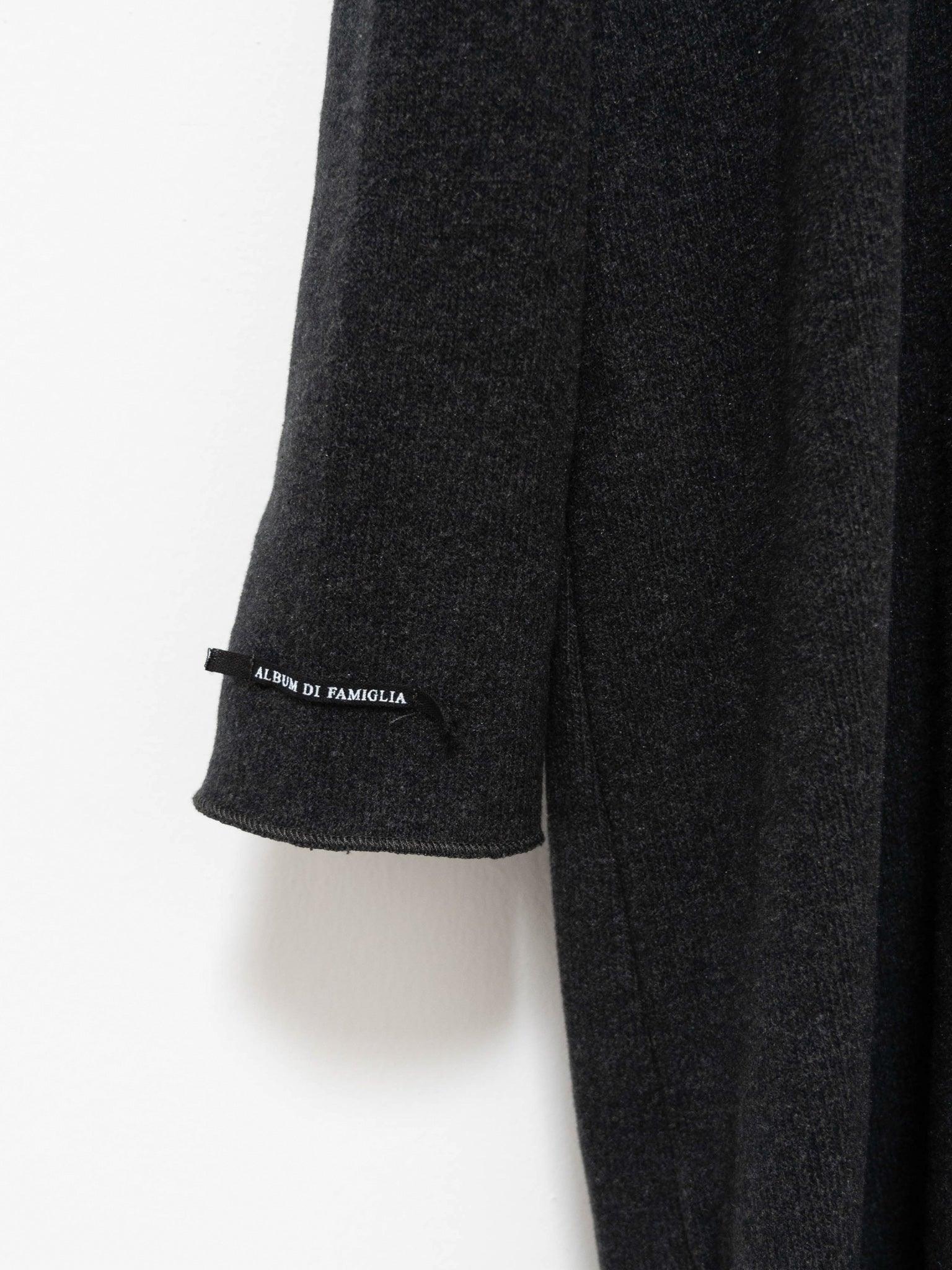 Namu Shop - Album Di Famiglia Oversized Turtleneck Dress JP - Almost Black