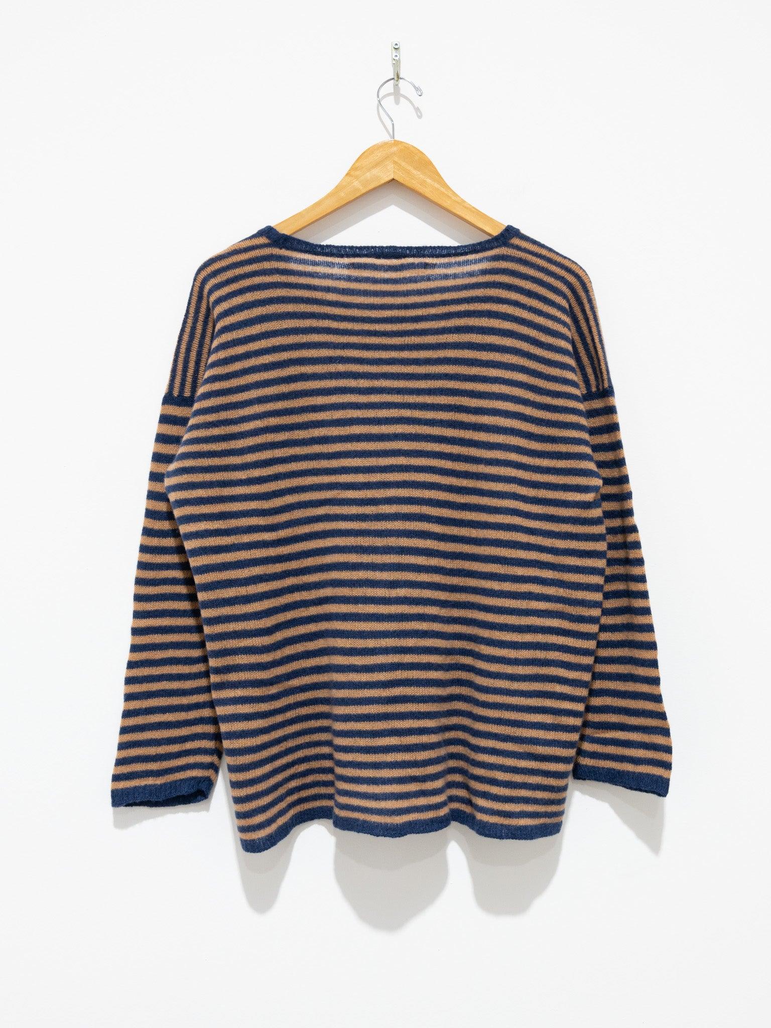 Namu Shop - Album Di Famiglia Pullover Riga WS - Cookie Navy