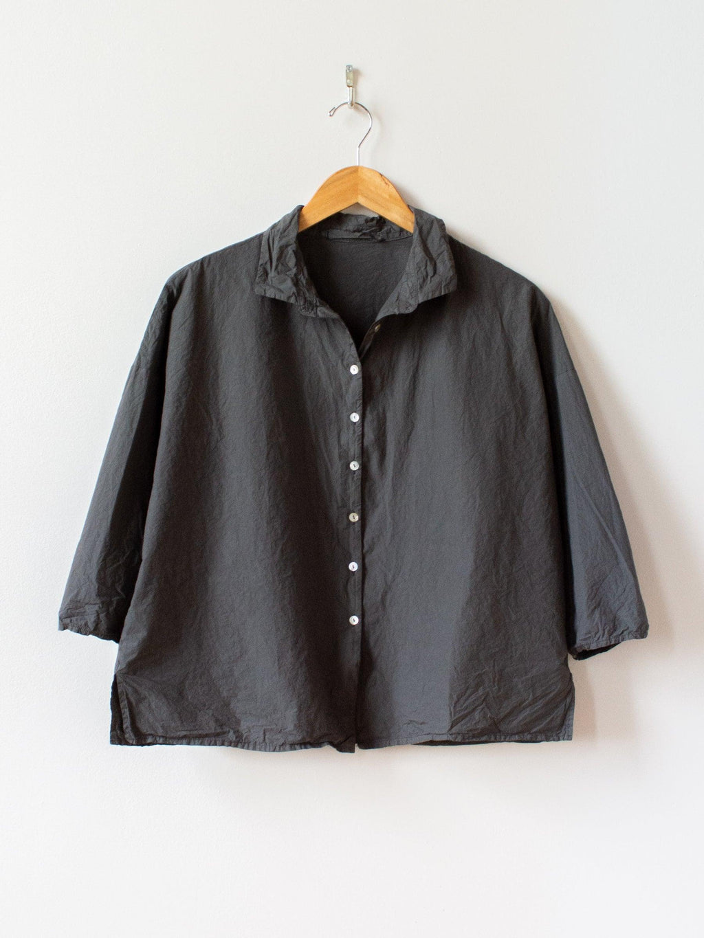 Namu Shop - Album di Famiglia Short Collar Shirt TC - Bark