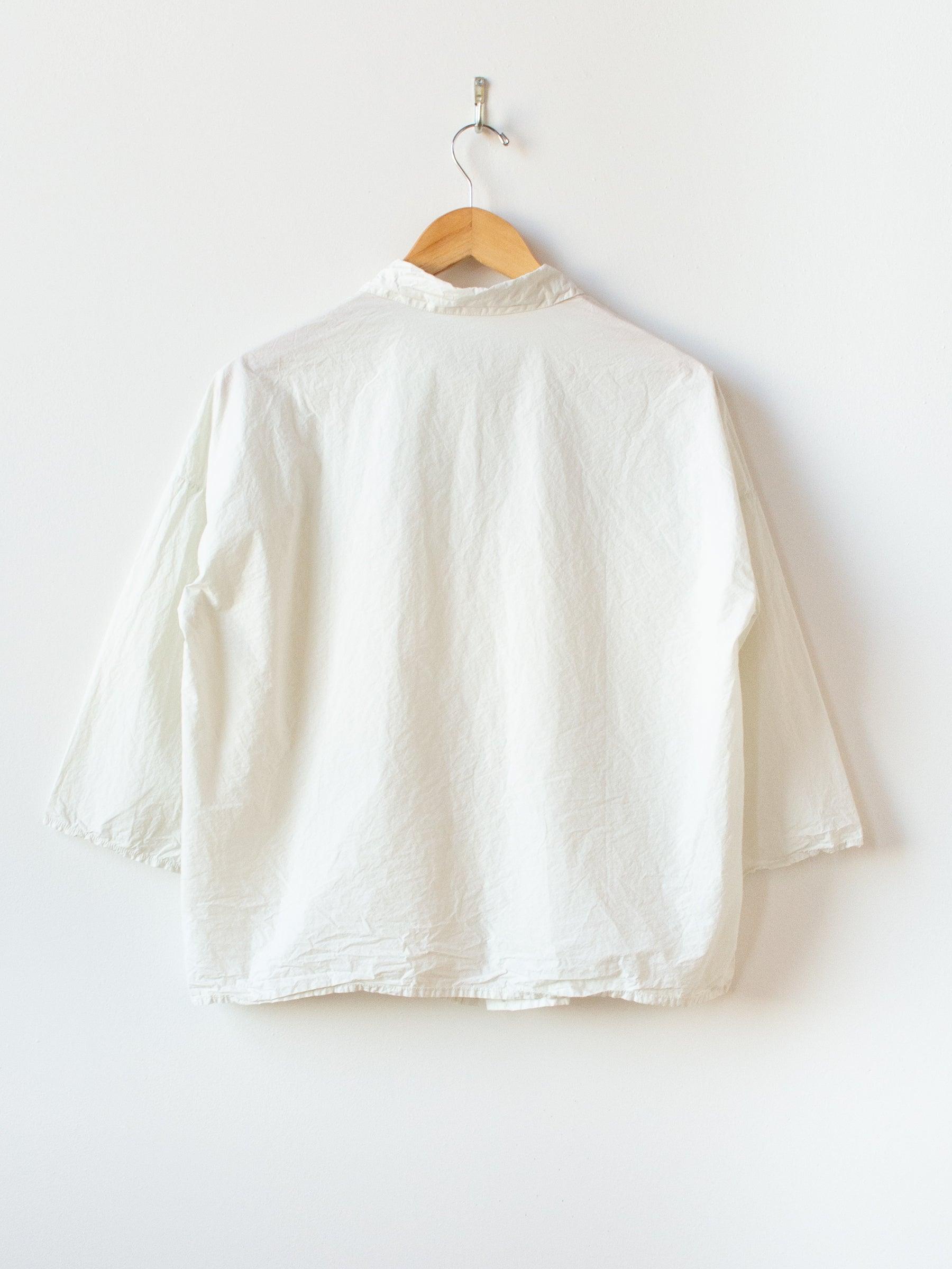 Namu Shop - Album di Famiglia Short Collar Shirt TC - Chalk (restocked)