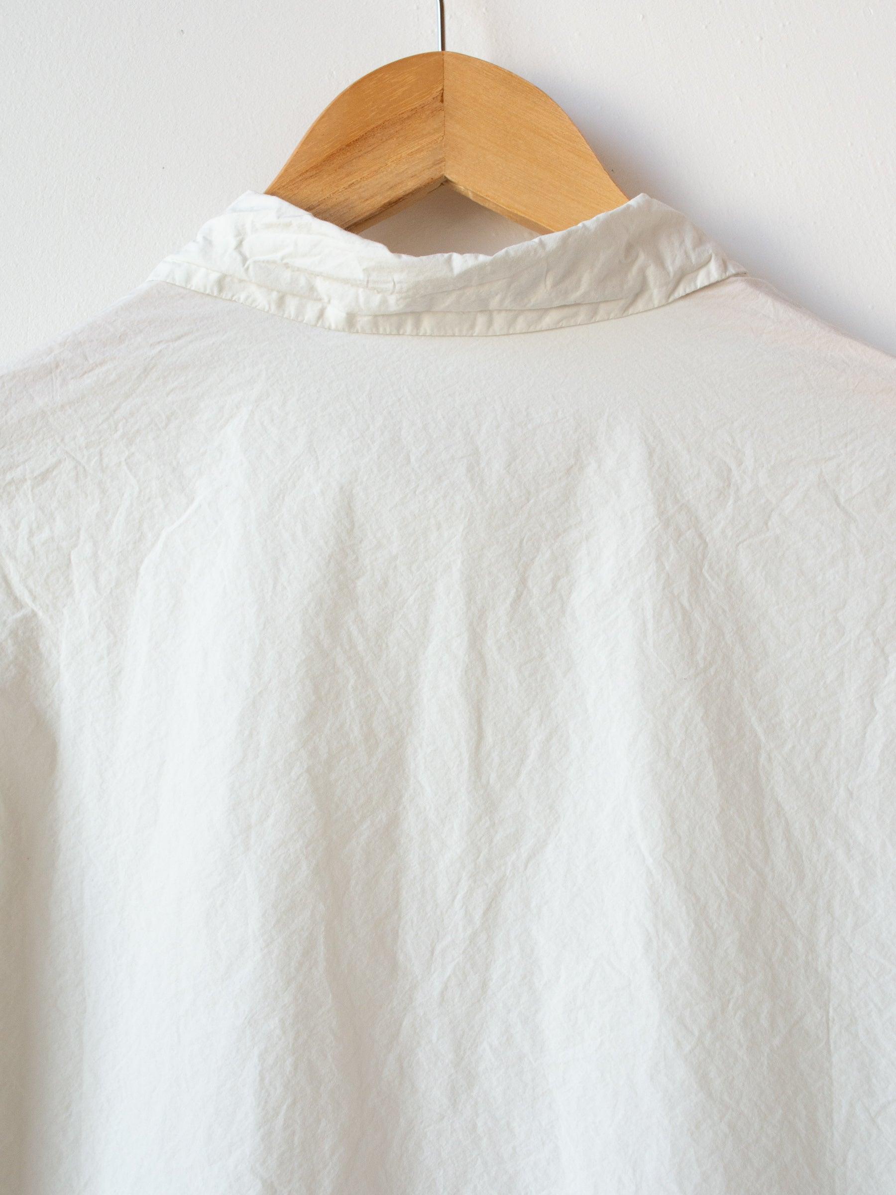 Namu Shop - Album di Famiglia Short Collar Shirt TC - Chalk (restocked)