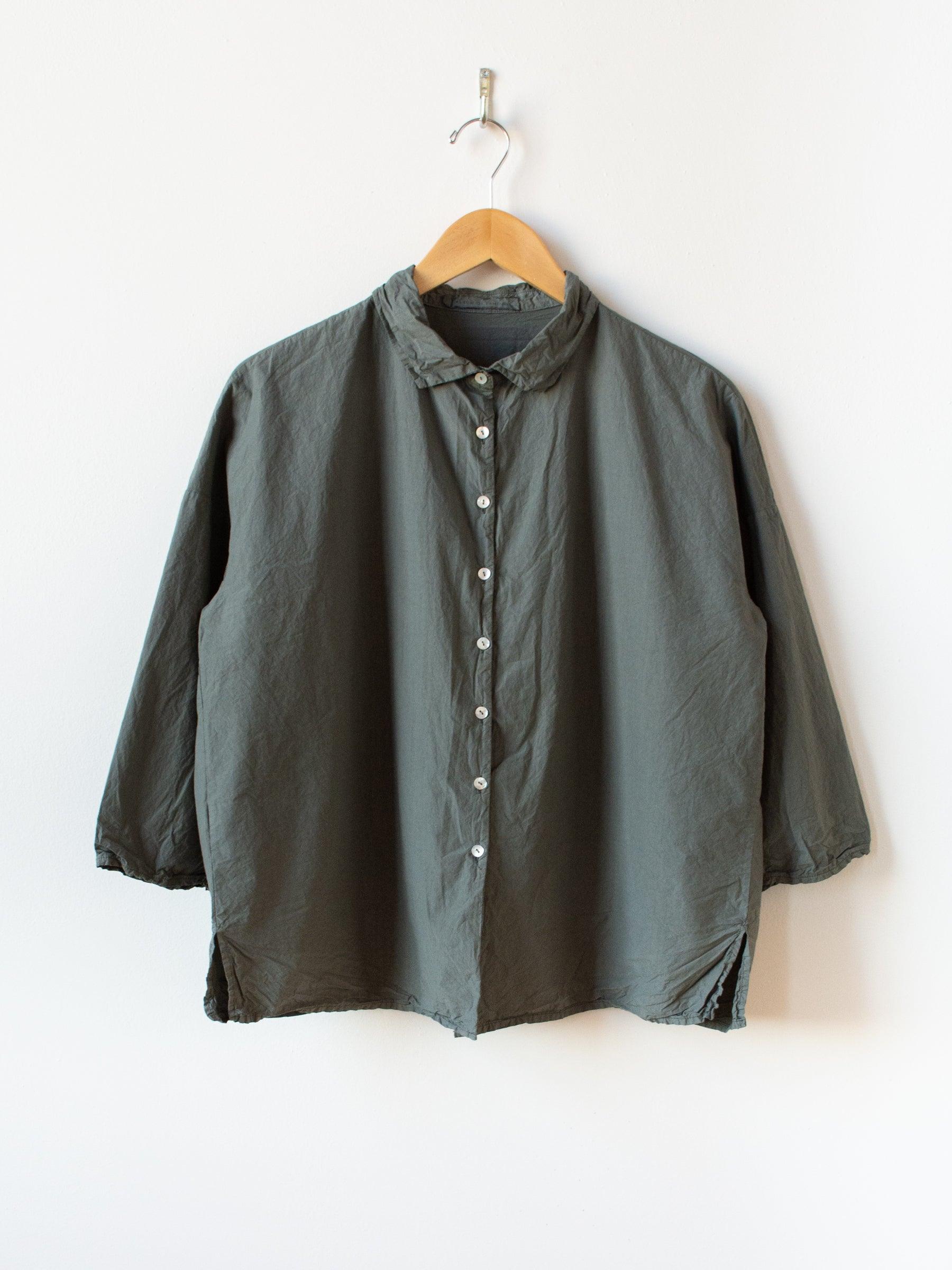 Namu Shop - Album di Famiglia Short Collar Shirt TC - Olive (restocked)
