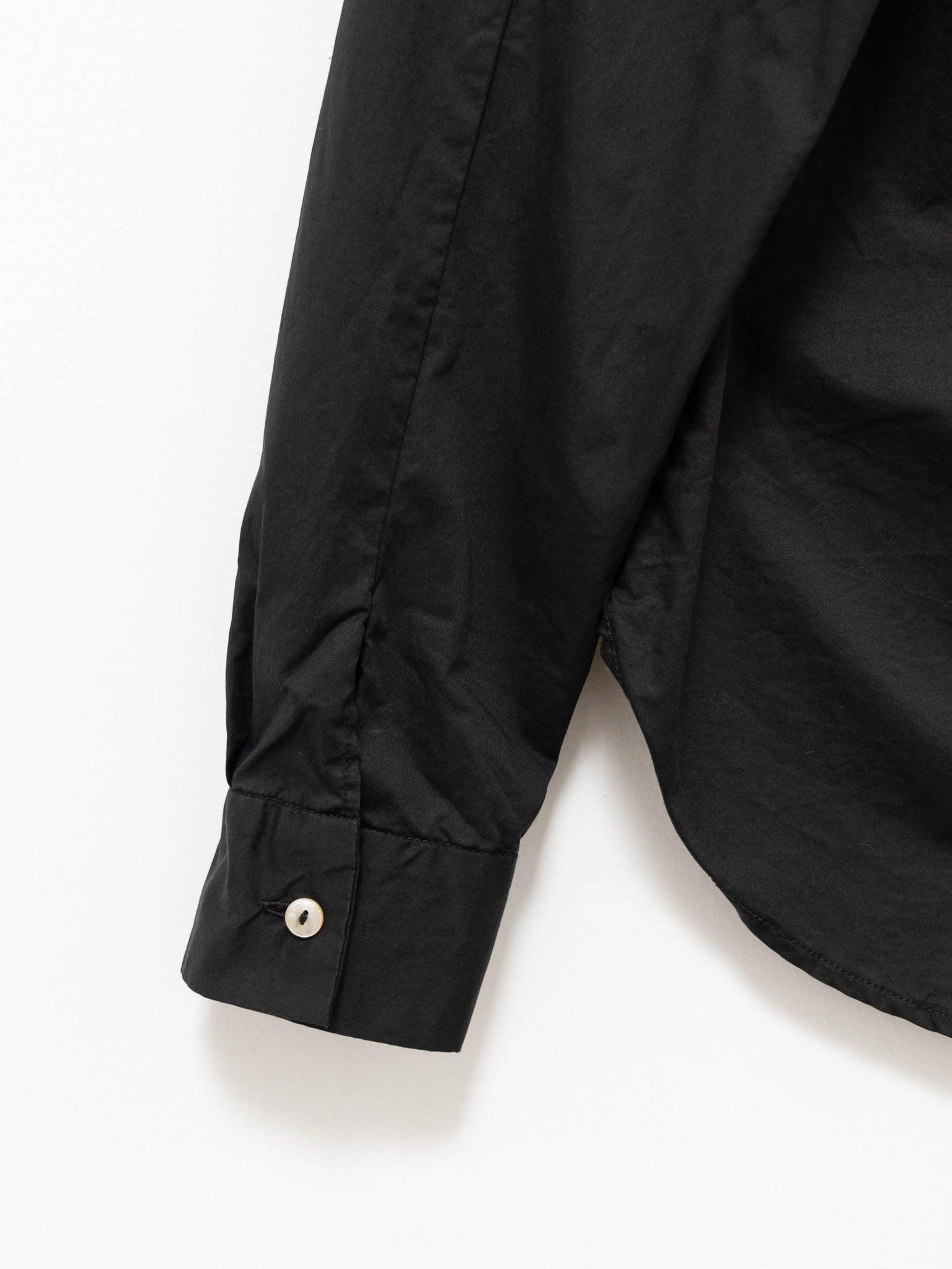 Namu Shop - Album Di Famiglia Short Collar Shirt TS - Black