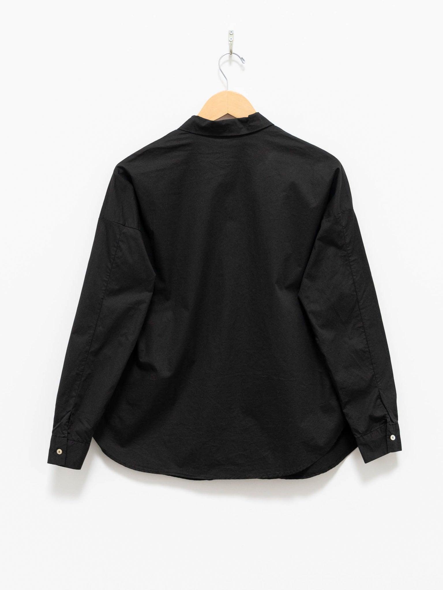 Namu Shop - Album Di Famiglia Short Collar Shirt TS - Black