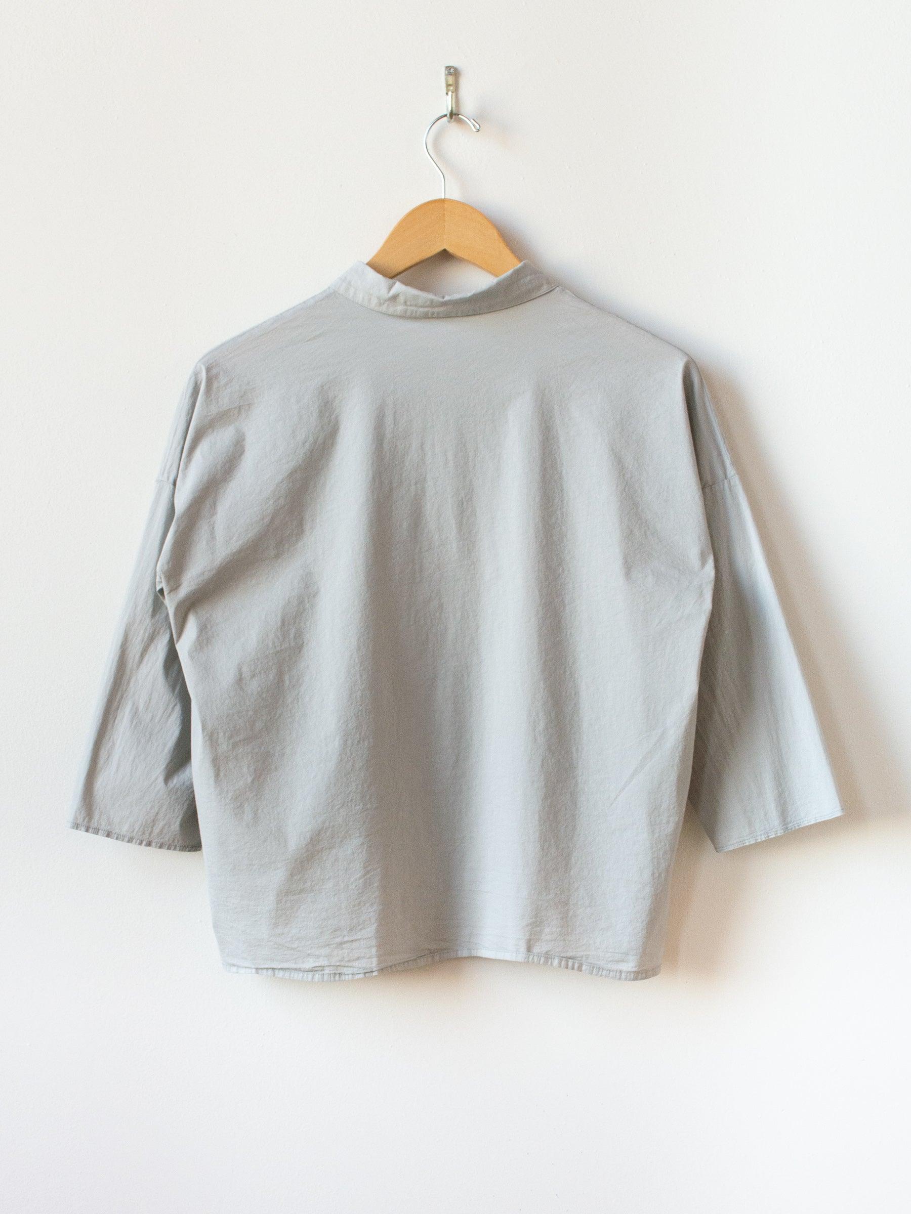 Namu Shop - Album di Famiglia Short Collar Shirt TSL - Gray